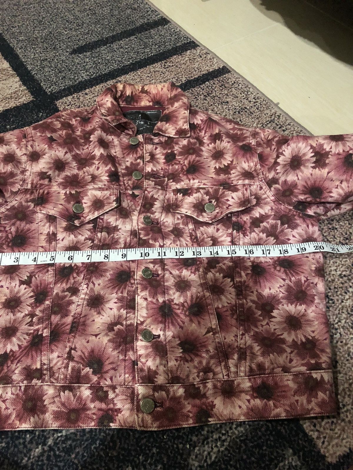 Kapital PPFM Shashiko cropped trucker jacket Size US M / EU 48-50 / 2 - 10 Thumbnail
