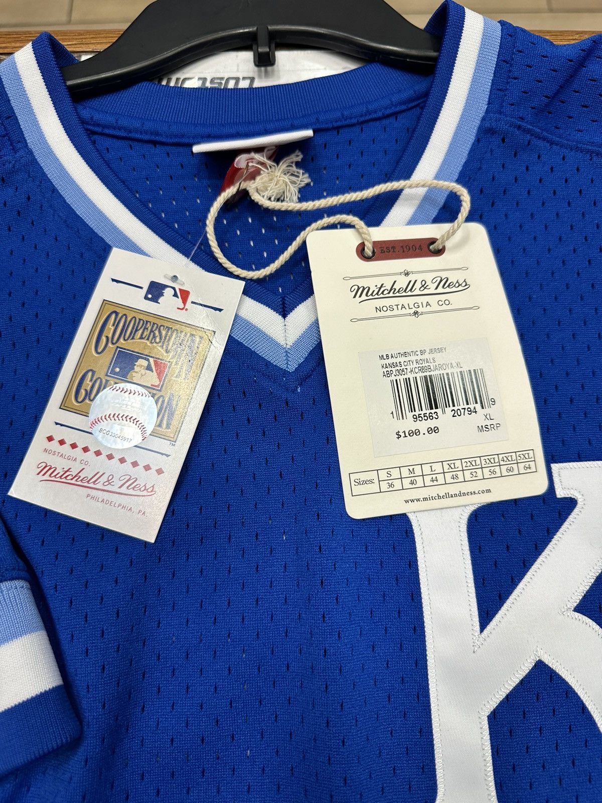 Mitchell & Ness MLB Authentic Batting Practice KC Bo Jackson Size US M / EU 48-50 / 2 - 5 Thumbnail