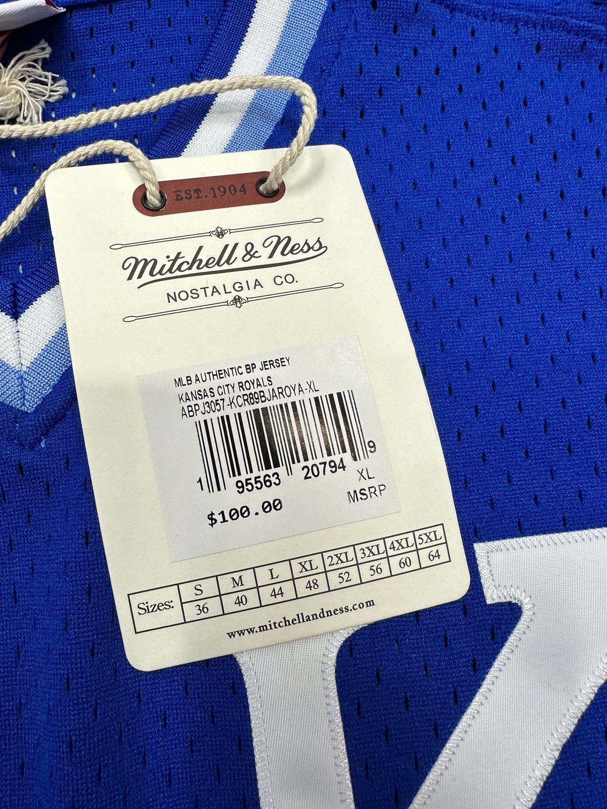 Mitchell & Ness MLB Authentic Batting Practice KC Bo Jackson Size US M / EU 48-50 / 2 - 7 Thumbnail
