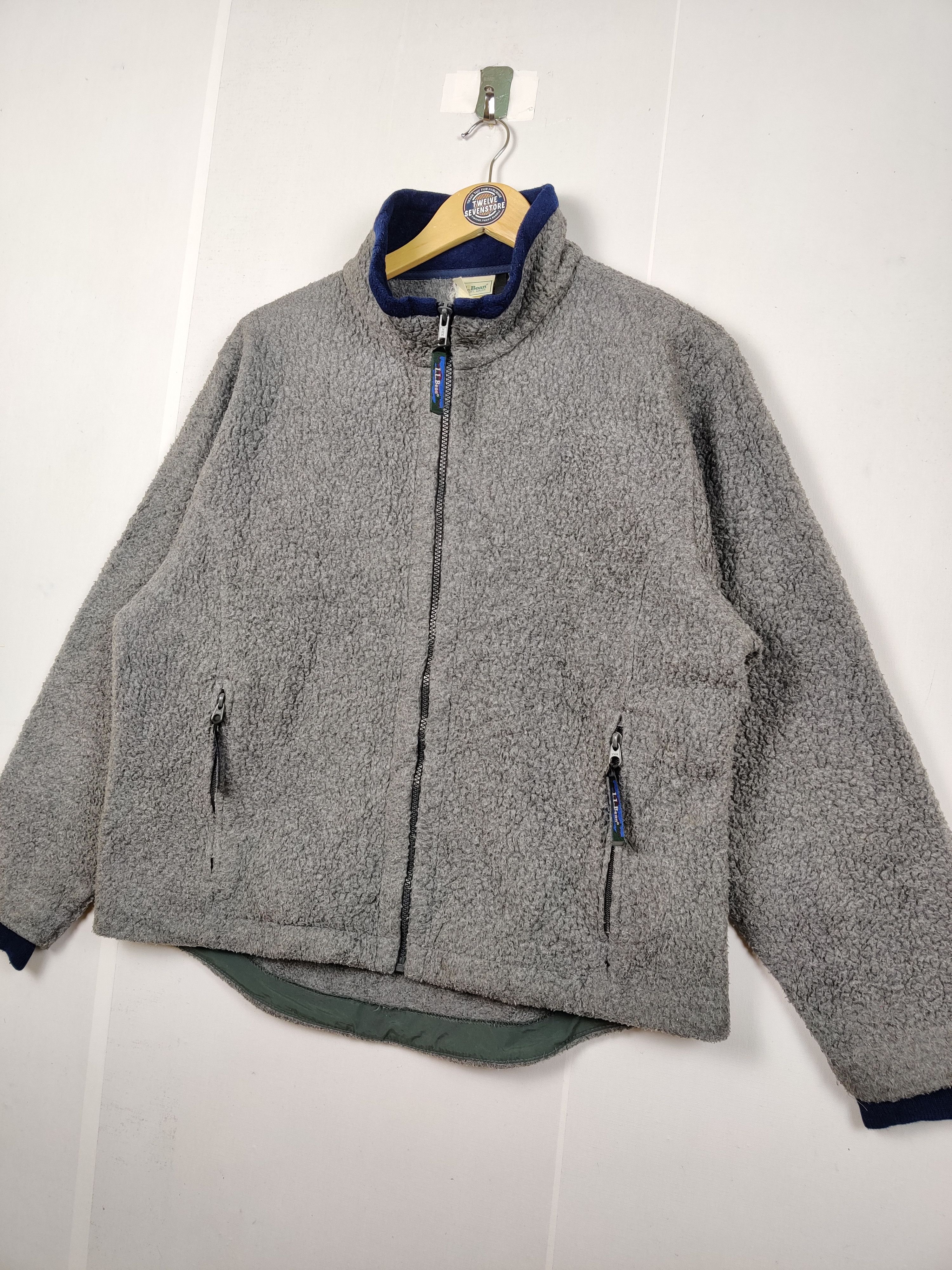 L.L. Bean Vintage L.L. Bean Deep Pile Fleece Sherpa Jacket Size US XL / EU 56 / 4 - 2 Thumbnail