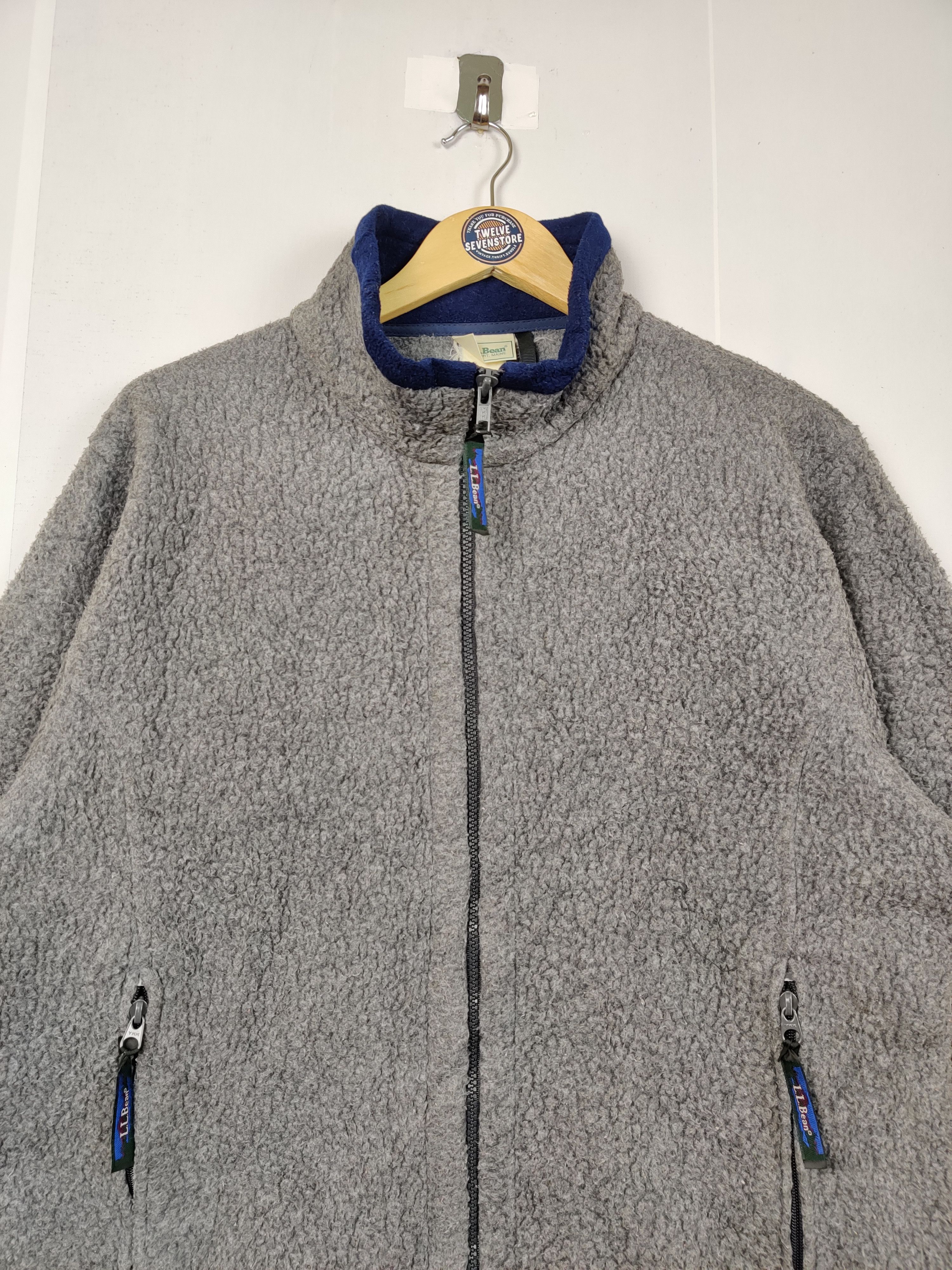 L.L. Bean Vintage L.L. Bean Deep Pile Fleece Sherpa Jacket Size US XL / EU 56 / 4 - 7 Thumbnail
