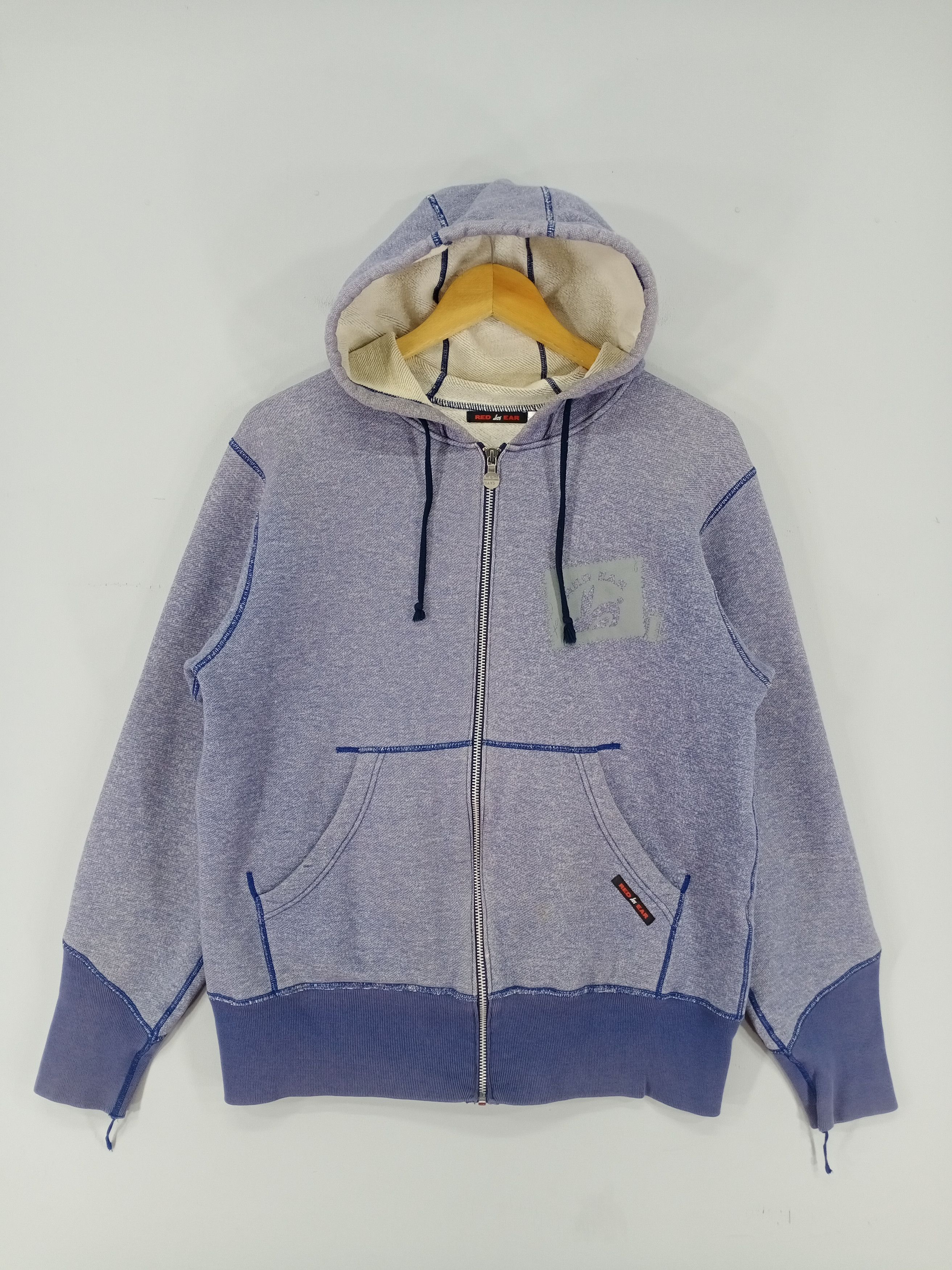 image of Paul Smith Red Ear x Vintage Red Ear By Paul Smith Faded Hoodie Zipper, Men's (Size Medium)