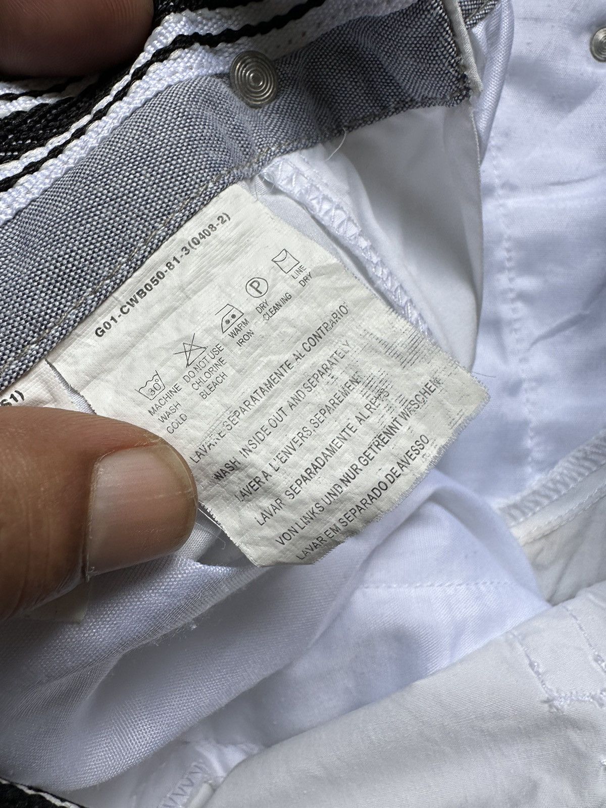 Calvin Klein CK Jeans by Raf Simons zipper pant Size US 31 - 14 Thumbnail