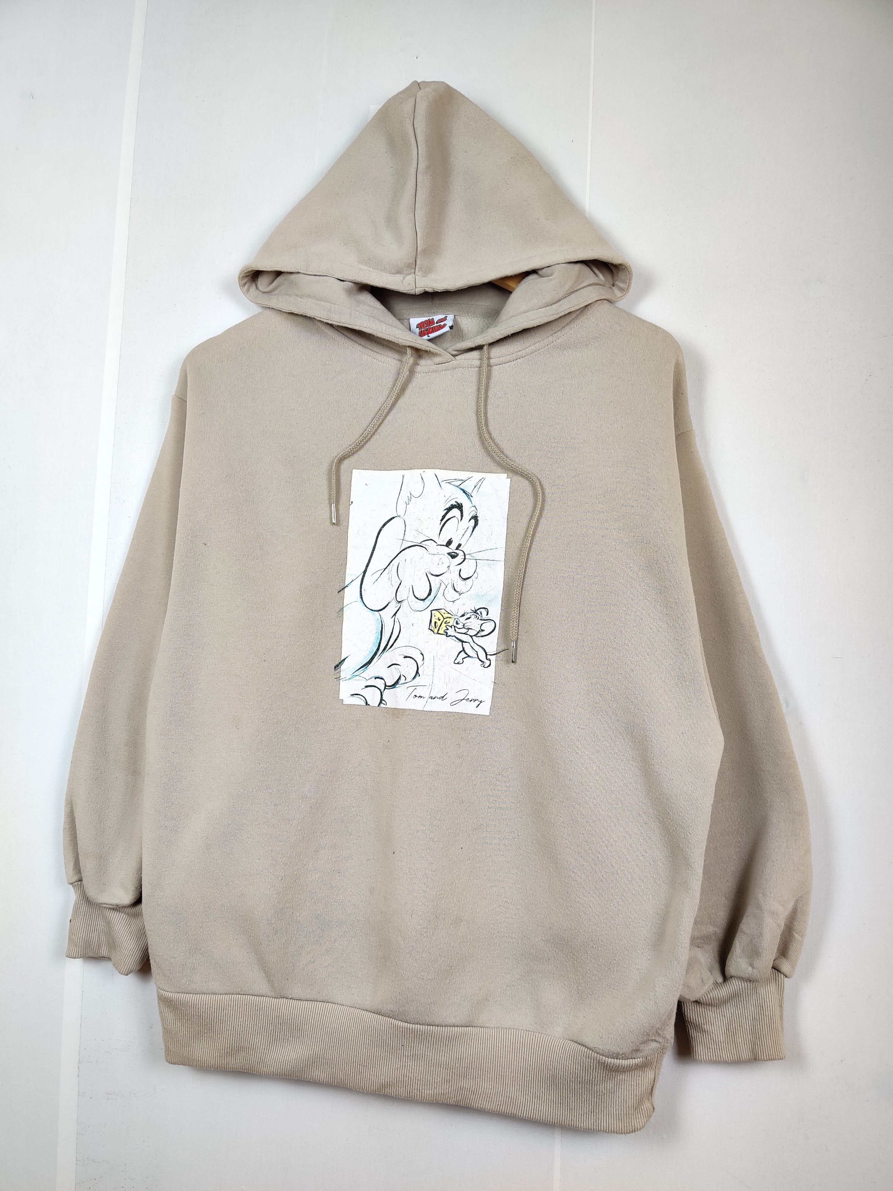 Cartoon Network Vintage Tom And Jerry Cartoon Movie Pullover Hoodie Size US L / EU 52-54 / 3 - 2 Thumbnail