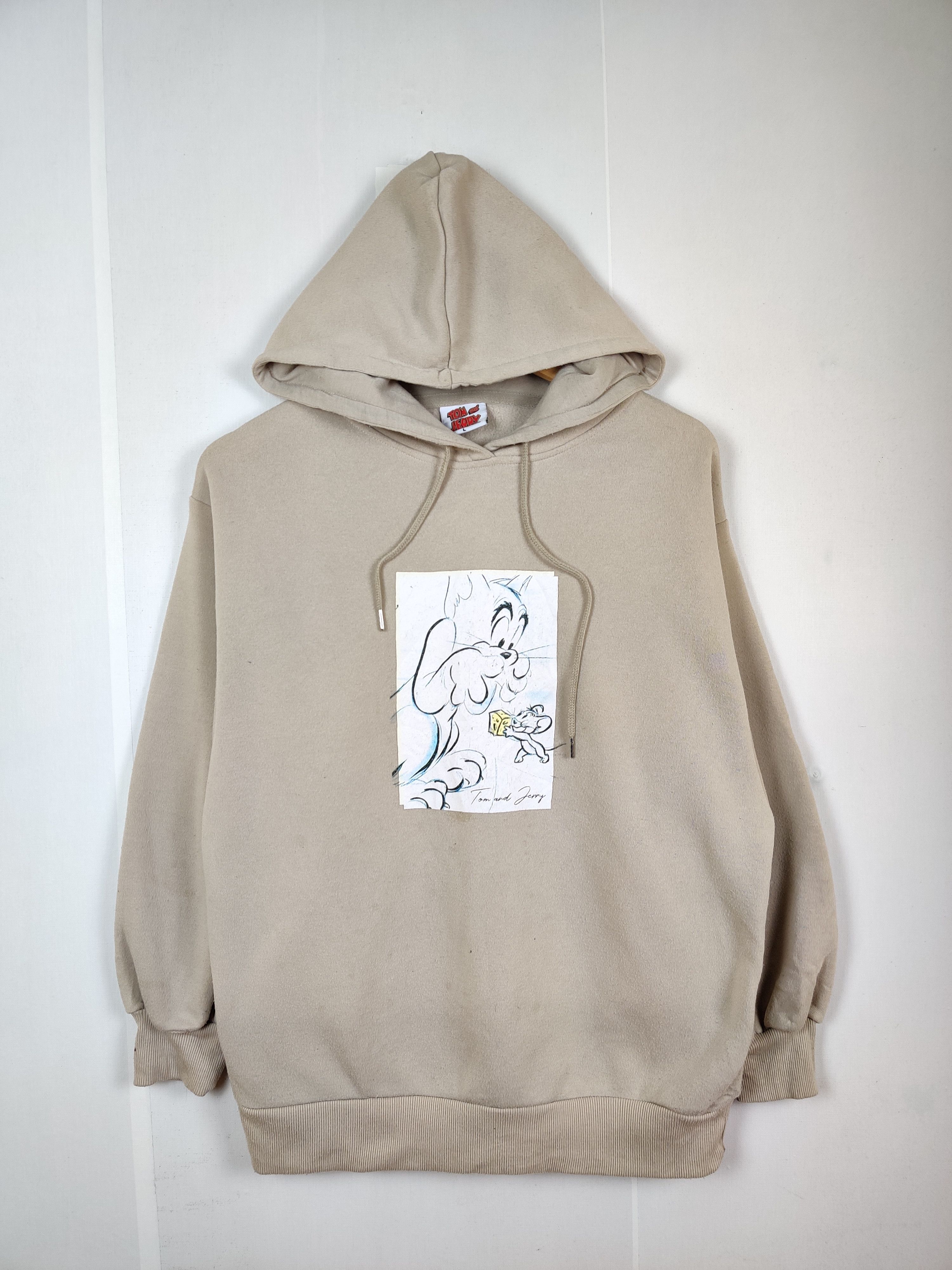 Cartoon Network Vintage Tom And Jerry Cartoon Movie Pullover Hoodie Size US L / EU 52-54 / 3 - 1 Thumbnail
