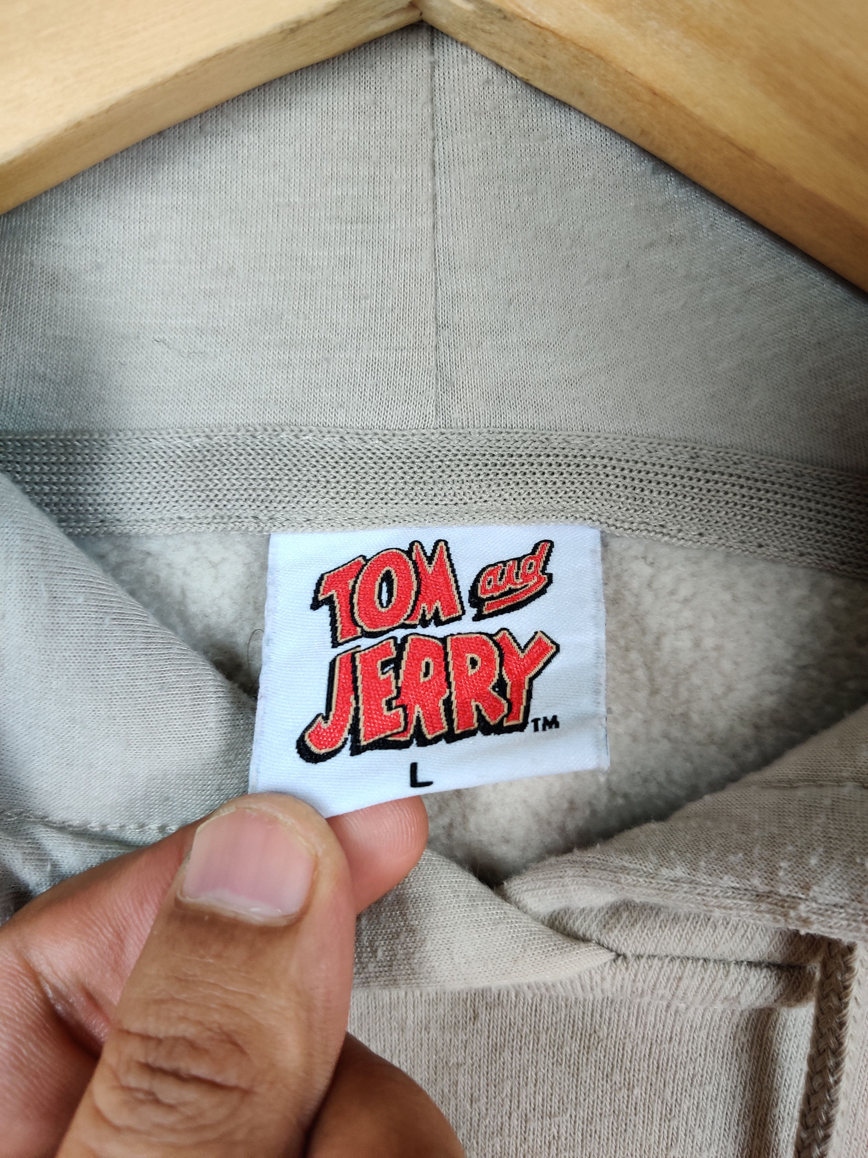 Cartoon Network Vintage Tom And Jerry Cartoon Movie Pullover Hoodie Size US L / EU 52-54 / 3 - 6 Thumbnail
