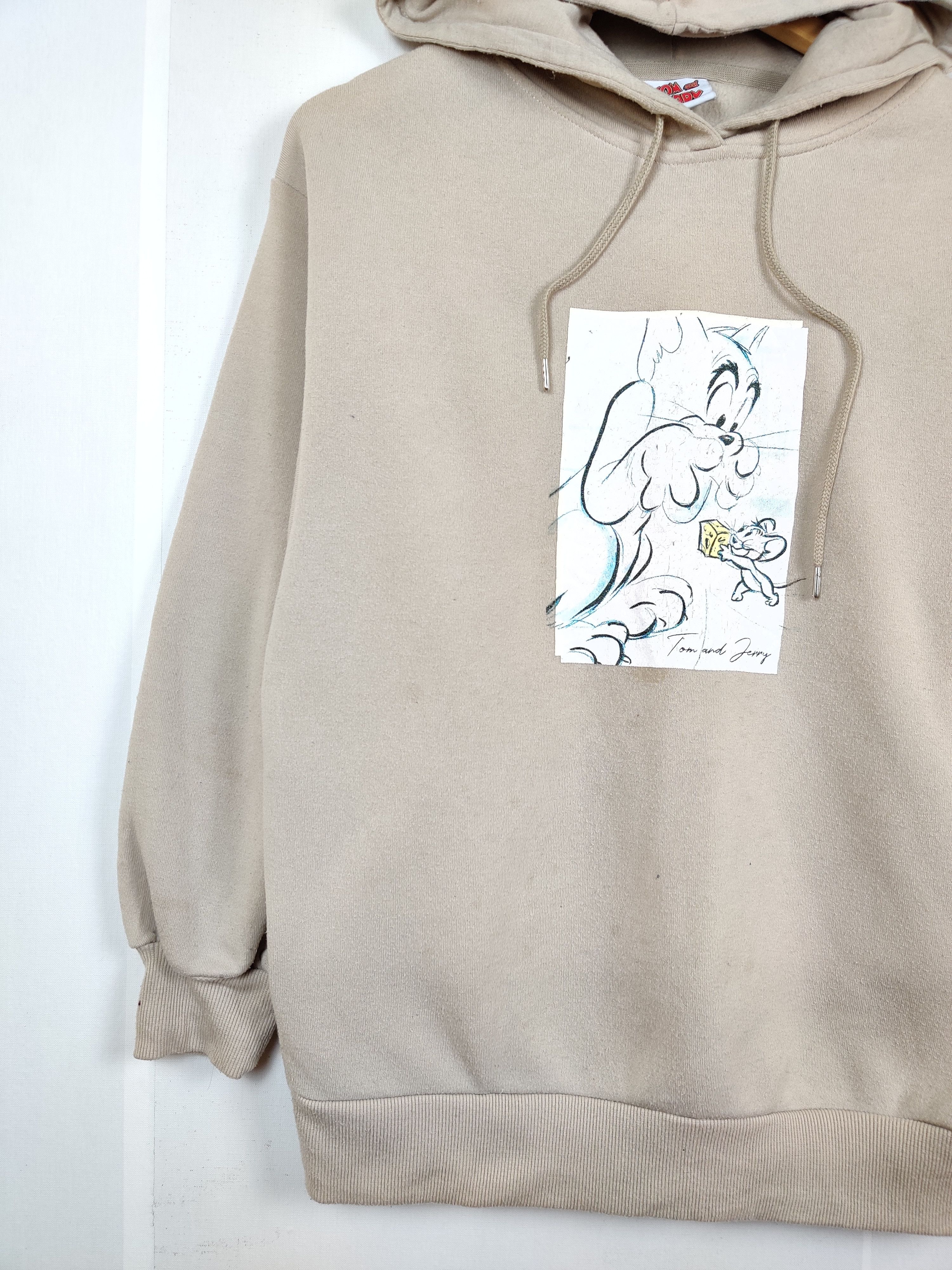 Cartoon Network Vintage Tom And Jerry Cartoon Movie Pullover Hoodie Size US L / EU 52-54 / 3 - 5 Thumbnail
