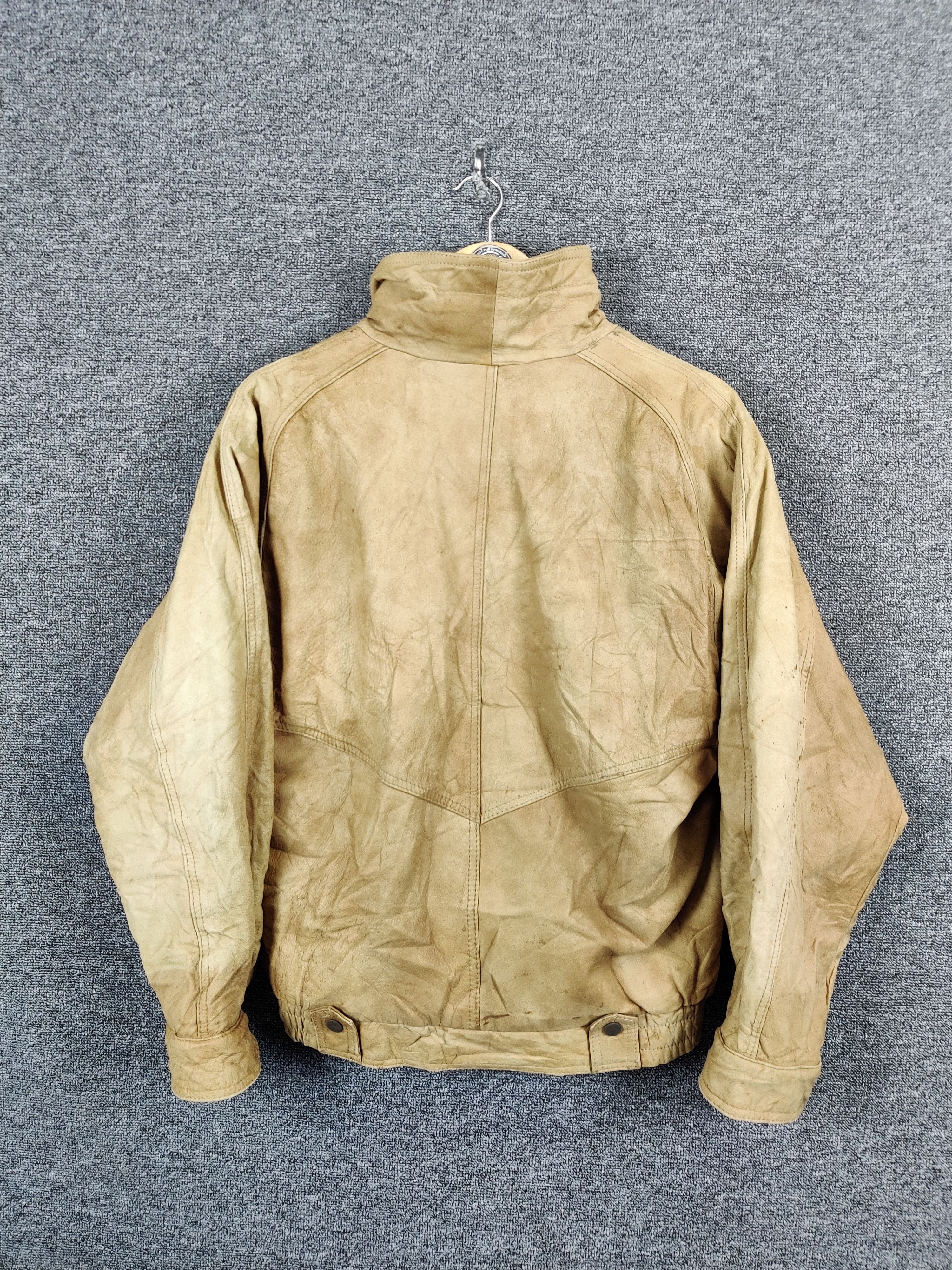 Genuine Leather Vintage Beau Brem Leather Bomber Jacket Size US M / EU 48-50 / 2 - 10 Thumbnail