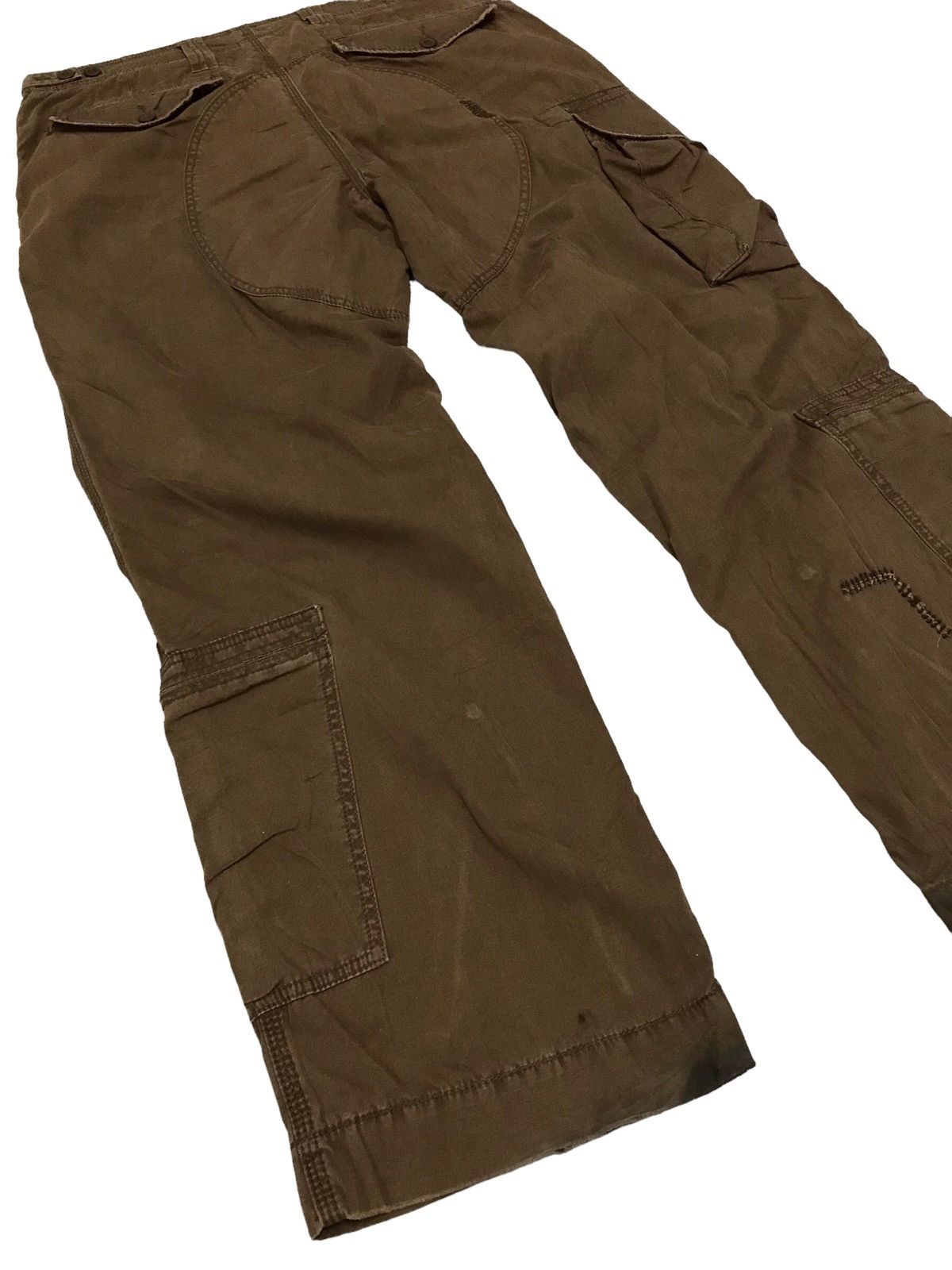 Japanese Brand × Polo Ralph Lauren 🔥Vintage Polo Ralph Lauren Multi Pocket Cargo Pant Size US 37 - 15 Thumbnail
