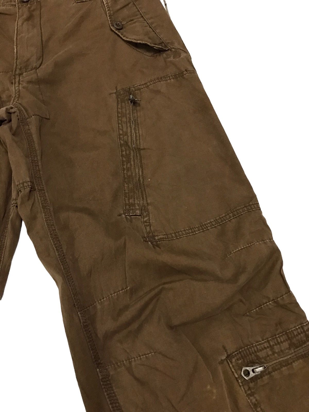 Japanese Brand × Polo Ralph Lauren 🔥Vintage Polo Ralph Lauren Multi Pocket Cargo Pant Size US 37 - 7 Thumbnail