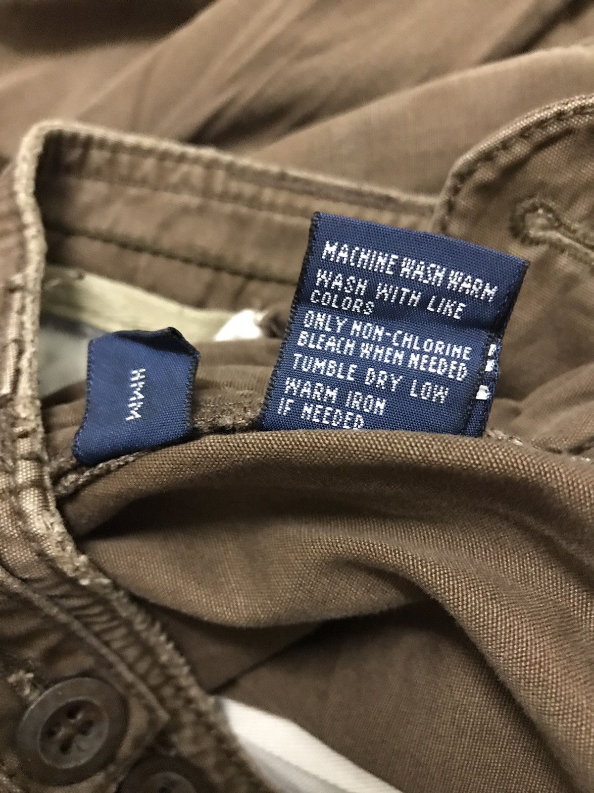 Japanese Brand × Polo Ralph Lauren 🔥Vintage Polo Ralph Lauren Multi Pocket Cargo Pant Size US 37 - 19 Thumbnail