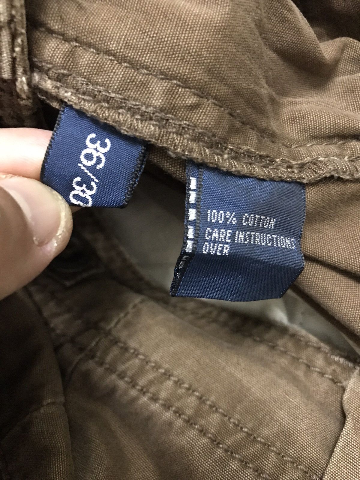 Japanese Brand × Polo Ralph Lauren 🔥Vintage Polo Ralph Lauren Multi Pocket Cargo Pant Size US 37 - 18 Thumbnail