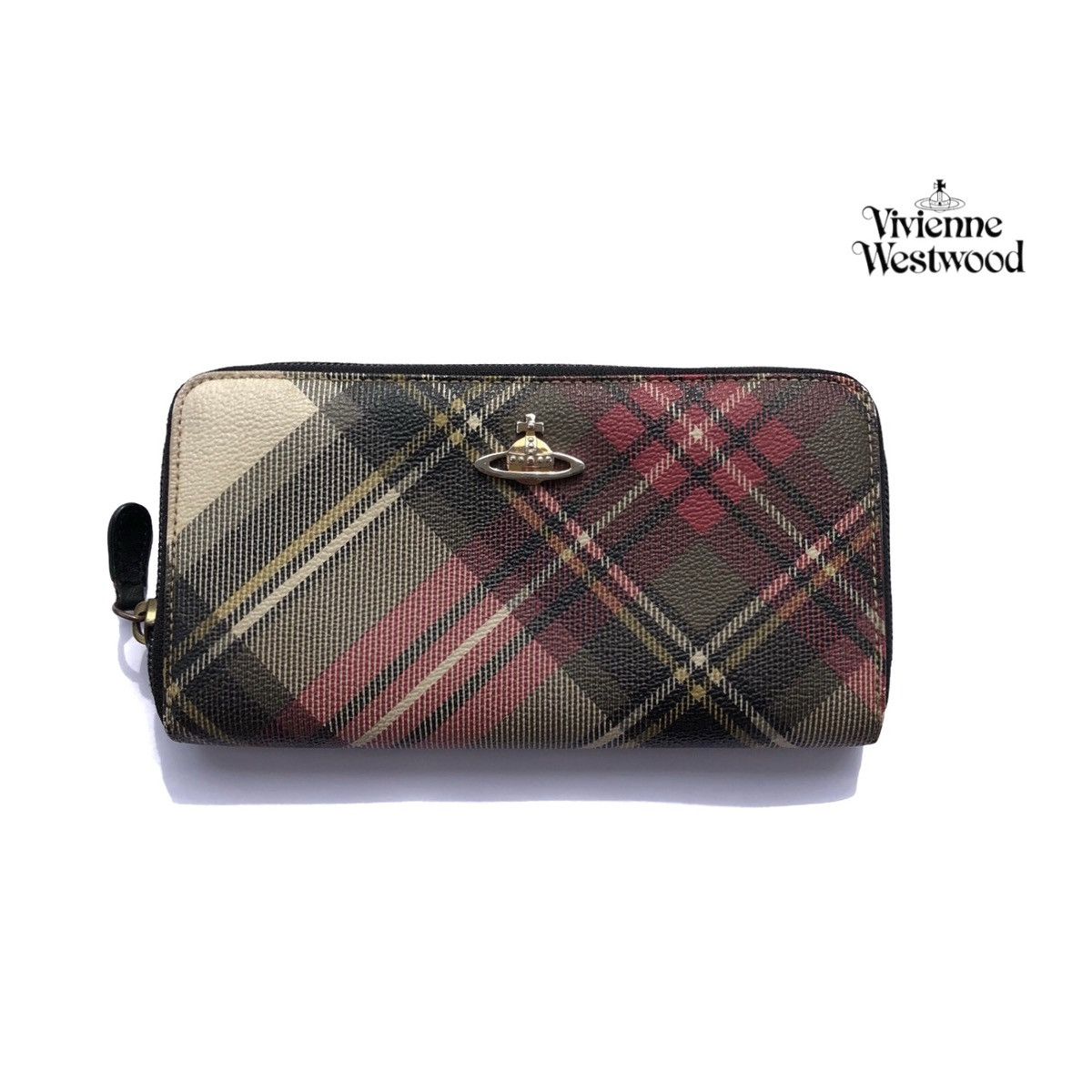 Vivienne Westwood Vivienne Westwood Derby Classic New Exhibition Wallet Bag Size ONE SIZE - 1 Thumbnail