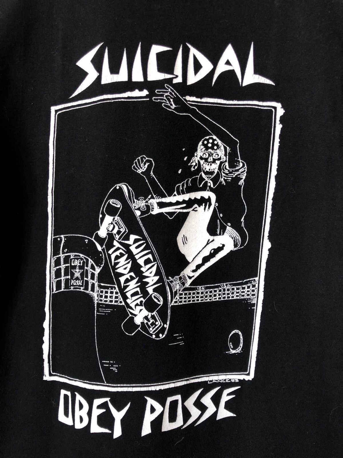 Obey obey suicidal tendencies tee lance 83 Size US S / EU 44-46 / 1 - 5 Thumbnail