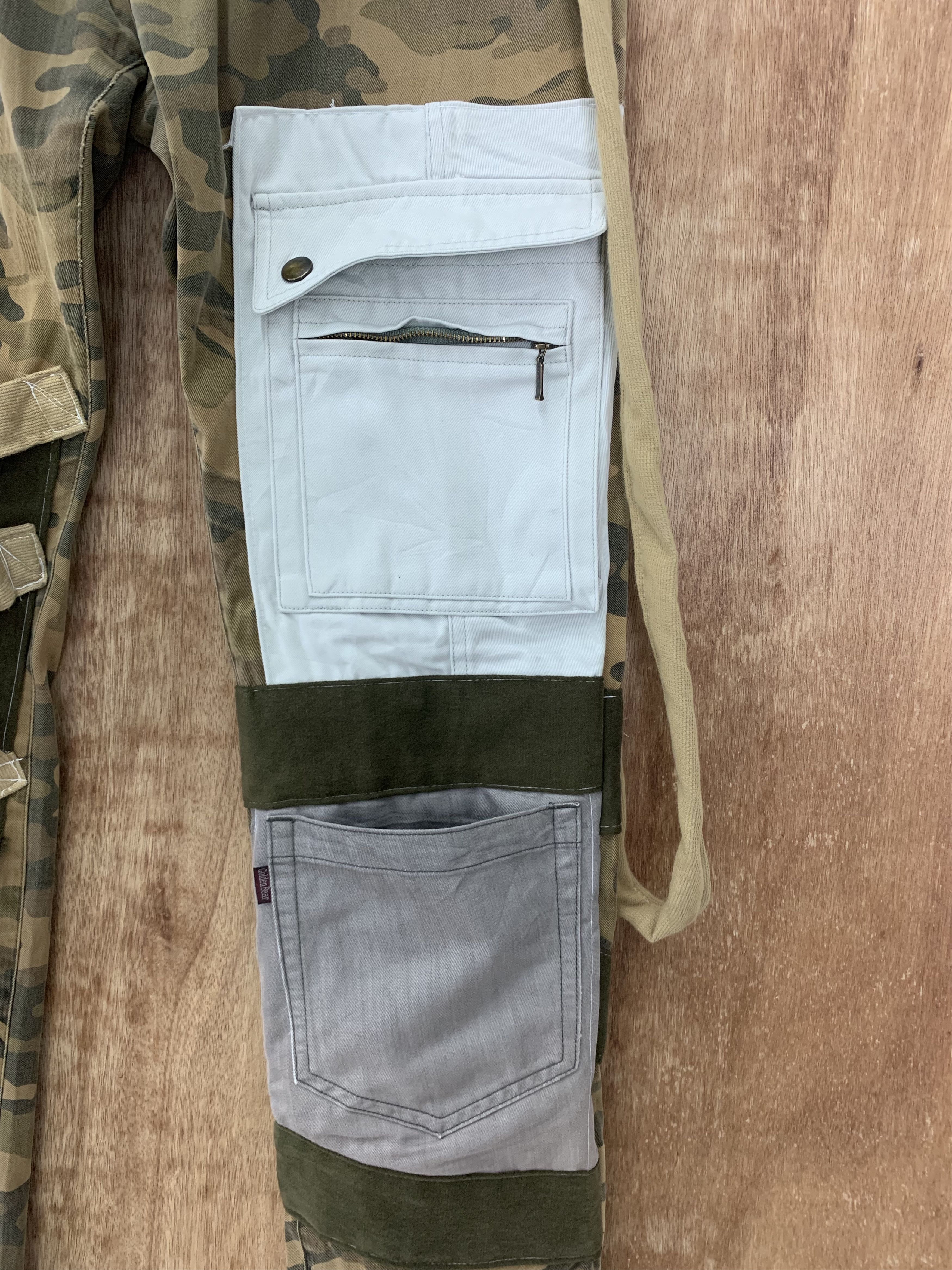 Japanese Brand Cargo Pant Seditionaries Reconstructed Multipocket Military Size US 30 / EU 46 - 17 Thumbnail