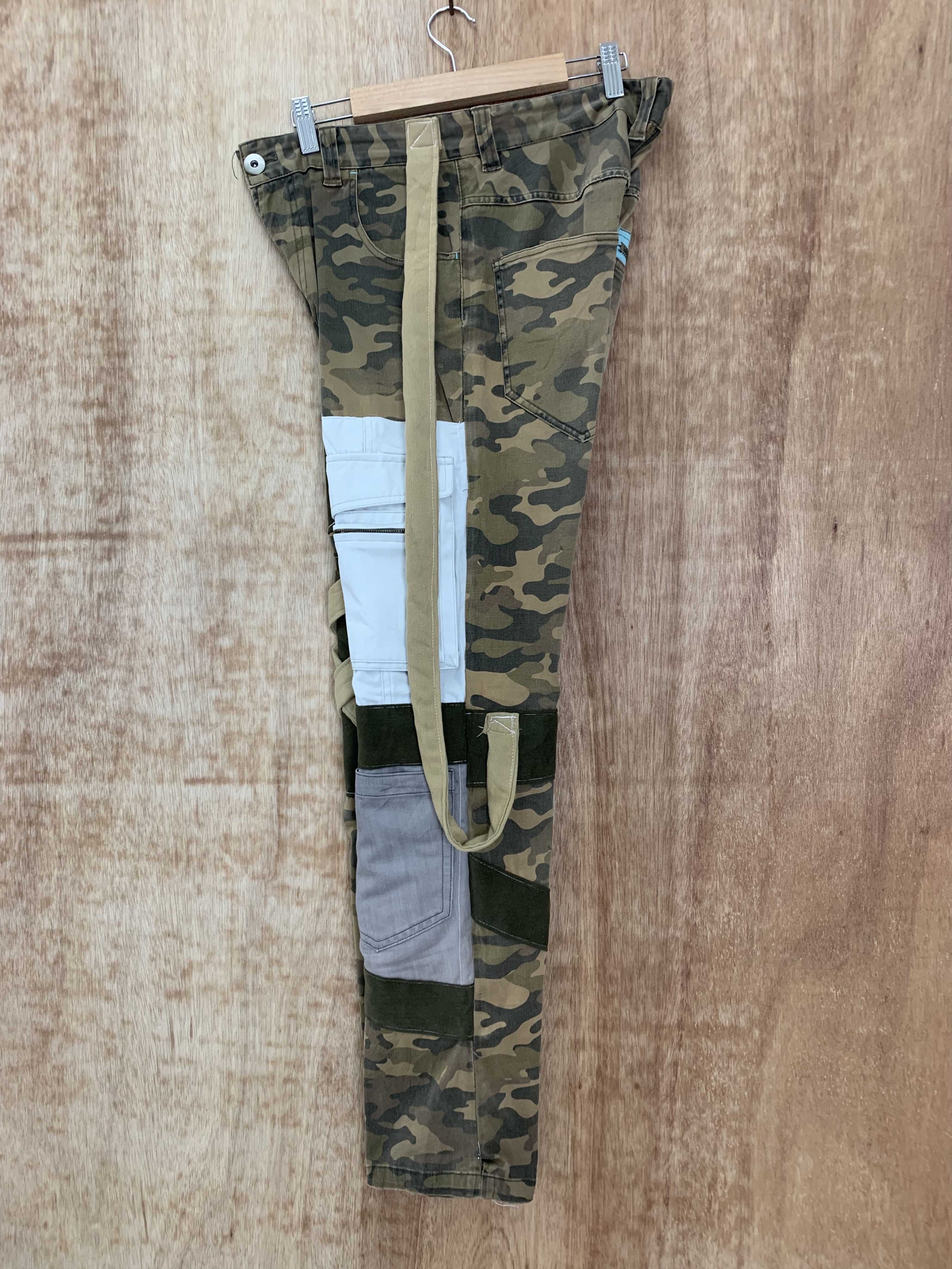 Japanese Brand Cargo Pant Seditionaries Reconstructed Multipocket Military Size US 30 / EU 46 - 16 Thumbnail