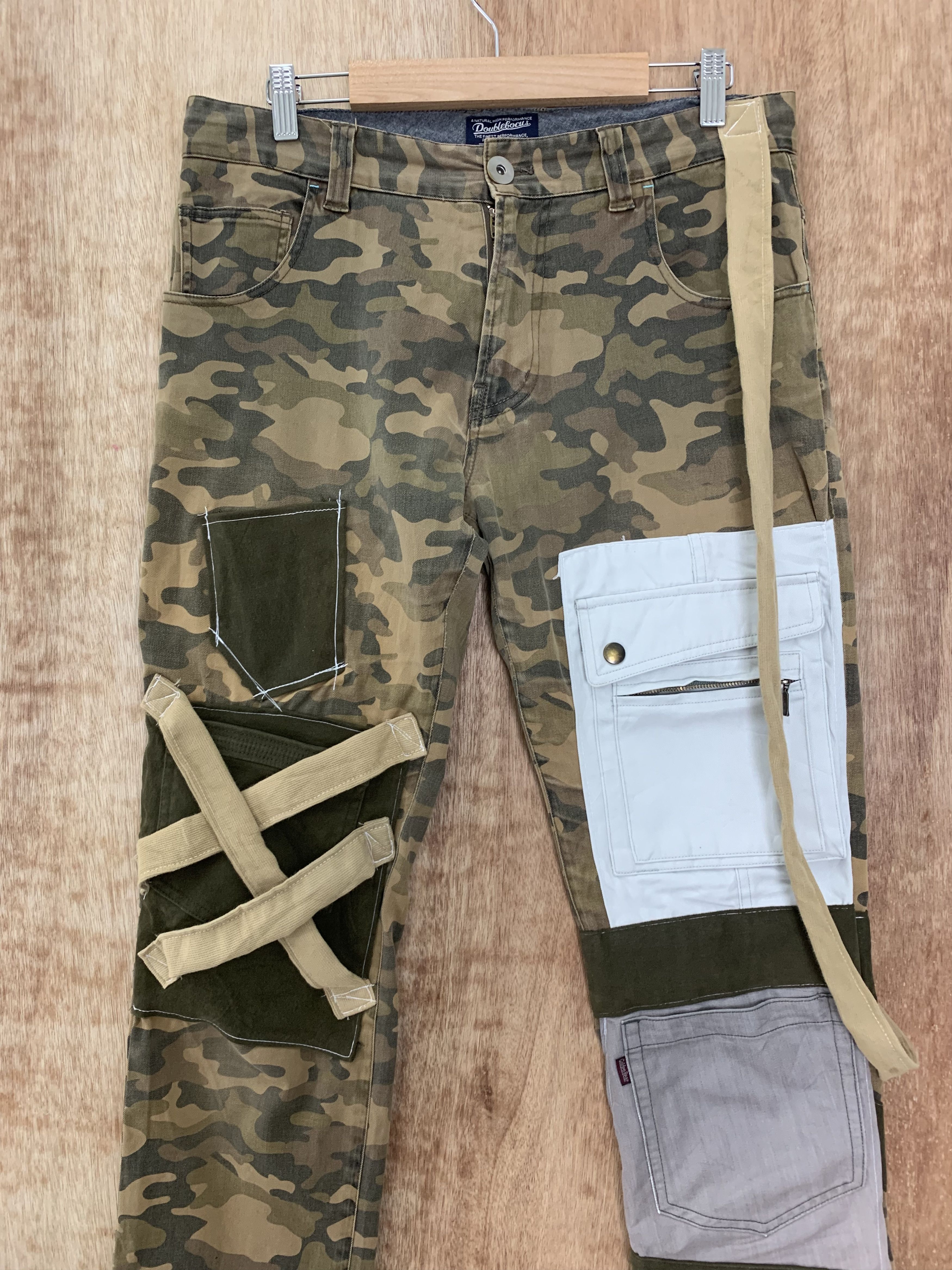 Japanese Brand Cargo Pant Seditionaries Reconstructed Multipocket Military Size US 30 / EU 46 - 3 Thumbnail