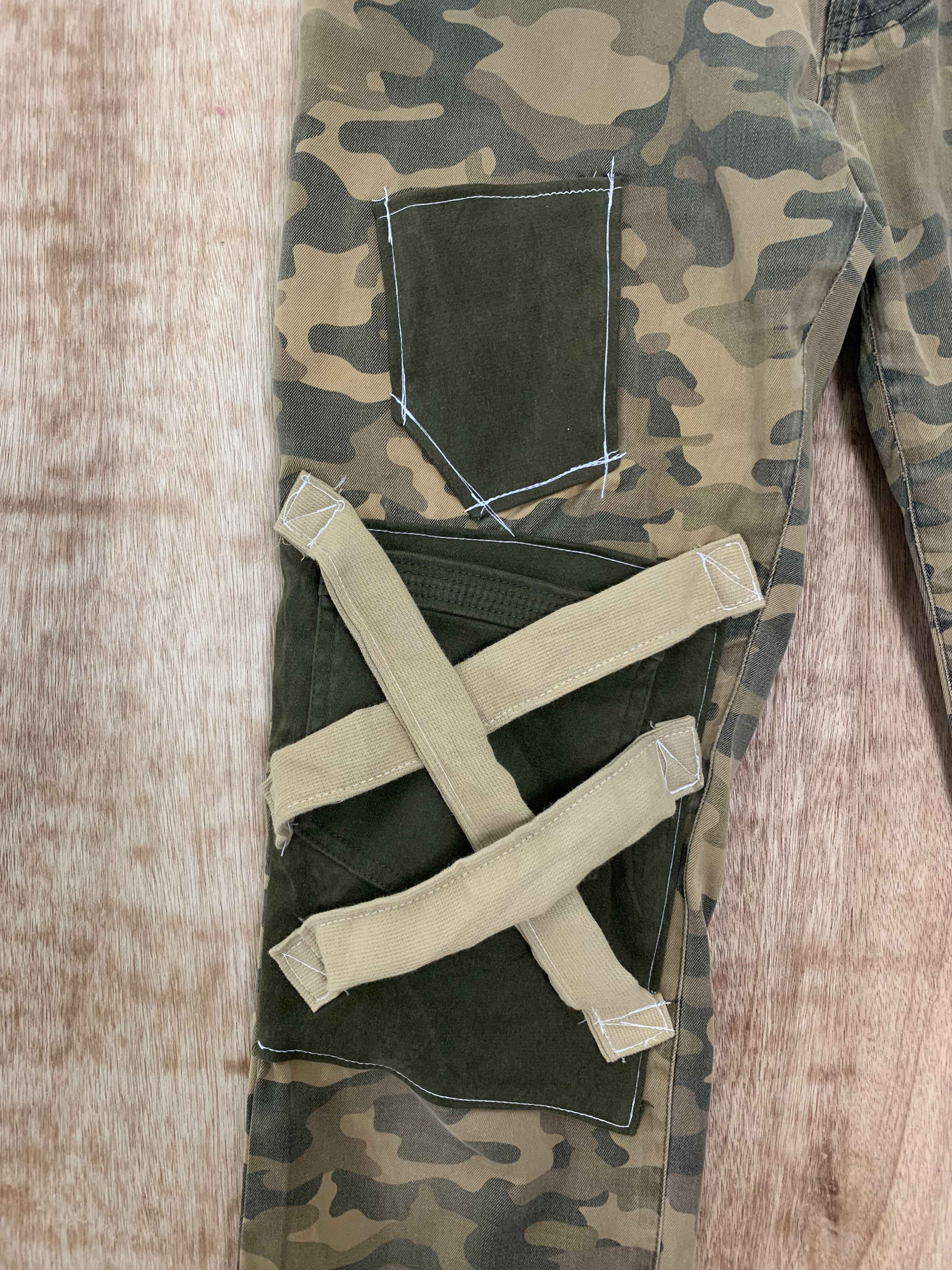 Japanese Brand Cargo Pant Seditionaries Reconstructed Multipocket Military Size US 30 / EU 46 - 7 Thumbnail