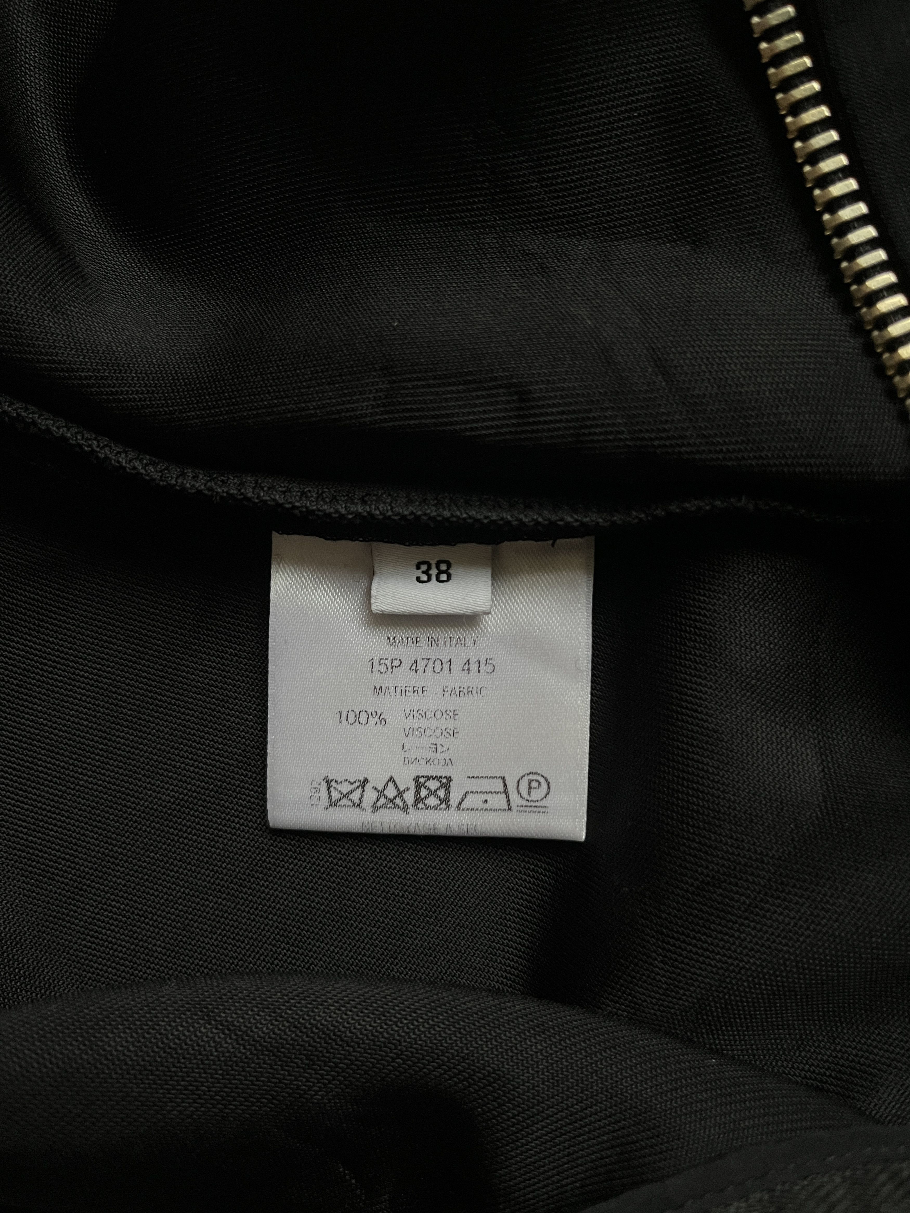 Givenchy ⚡️QUICK SALE⚡️Givenchy Black Viscose Fitted Skirt Size 27" / US 4 / IT 40 - 4 Thumbnail