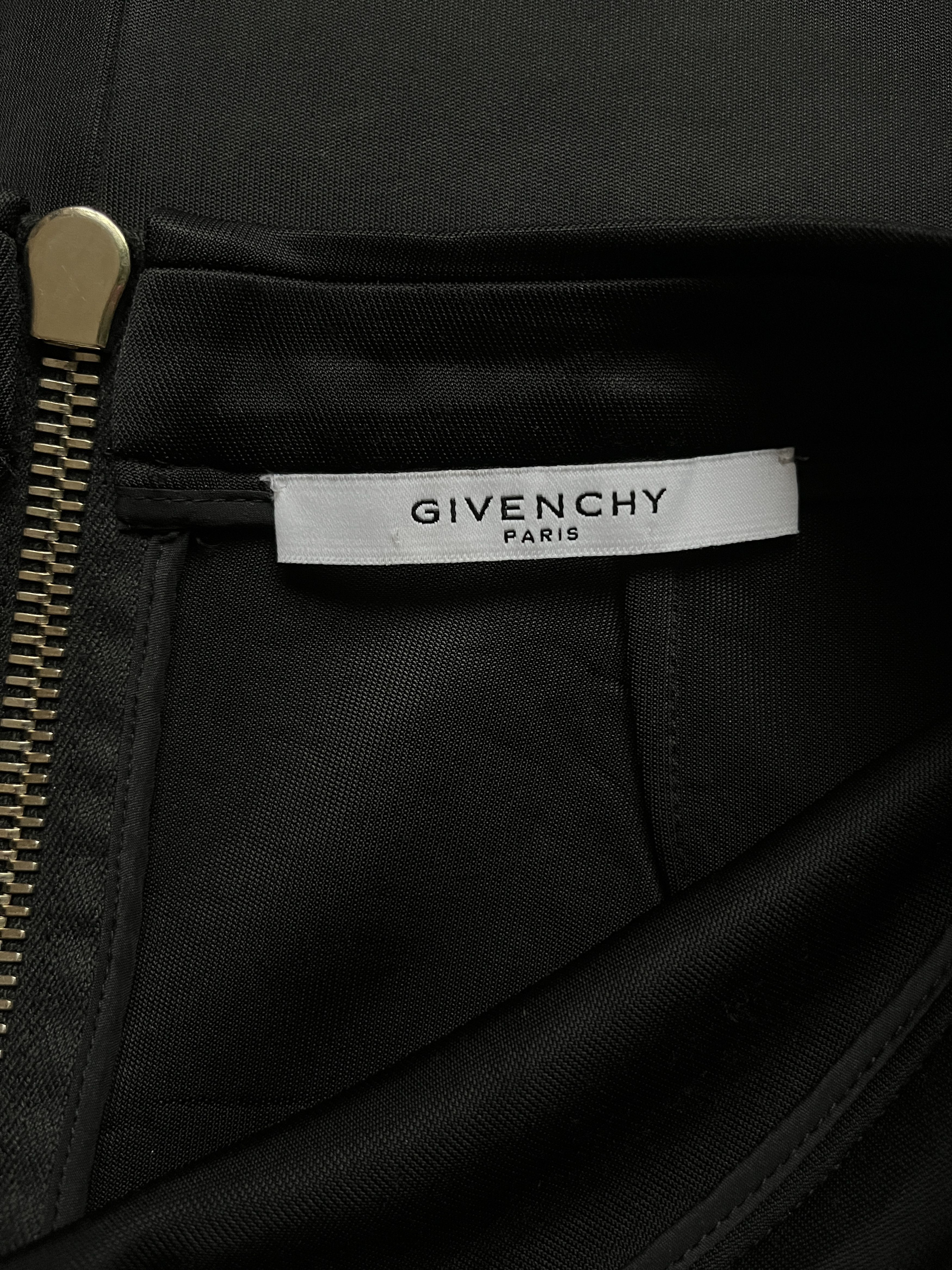 Givenchy ⚡️QUICK SALE⚡️Givenchy Black Viscose Fitted Skirt Size 27" / US 4 / IT 40 - 3 Thumbnail