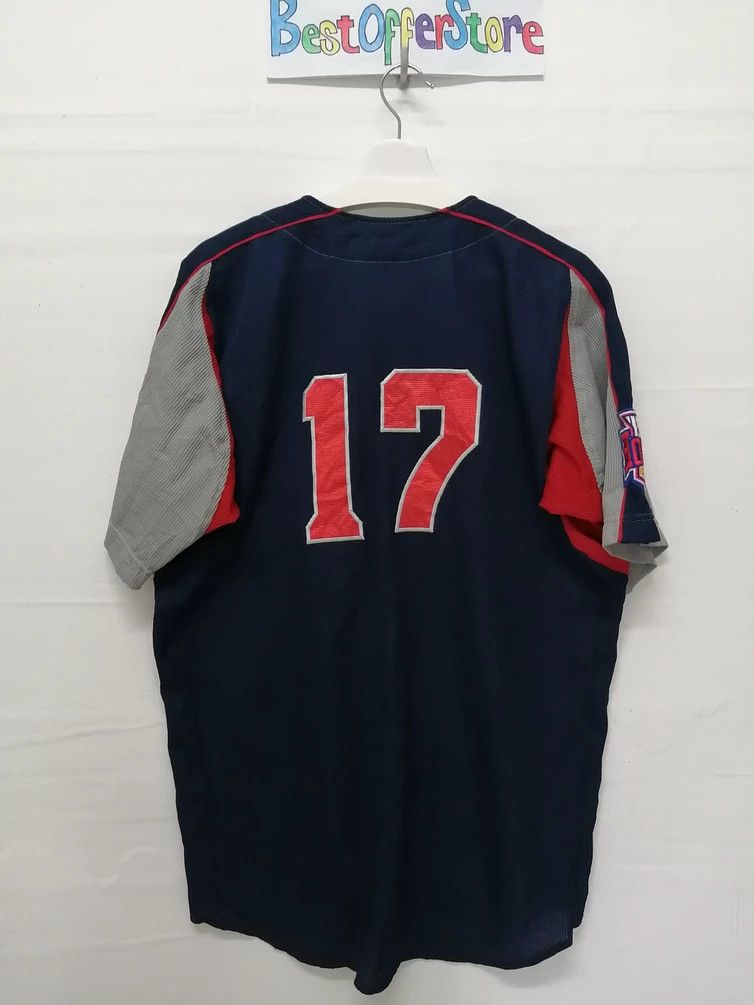 Japanese Brand Vintage 2001 Members Only HOSEIZAN #17 Baseball Team Jersey Size US XL / EU 56 / 4 - 9 Thumbnail