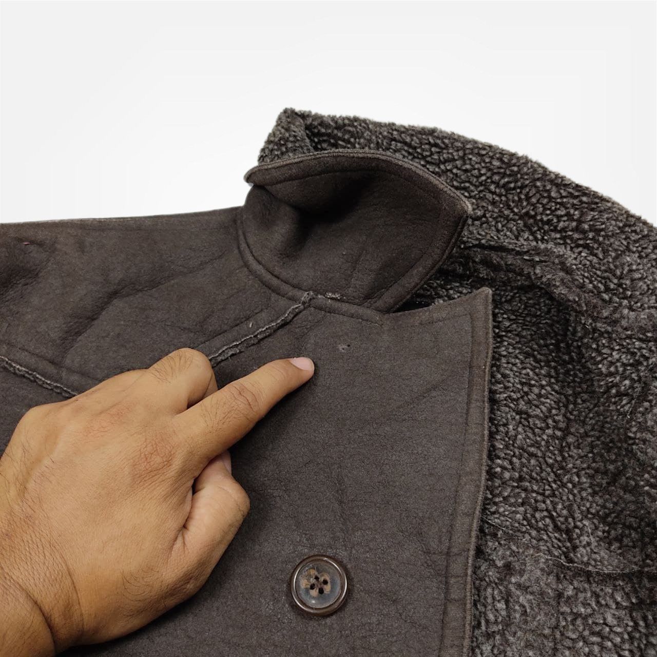 Japanese Brand Kansai Yamamoto Japan Streetwear Sherpa Winter Jacket Coat Size US M / EU 48-50 / 2 - 7 Thumbnail