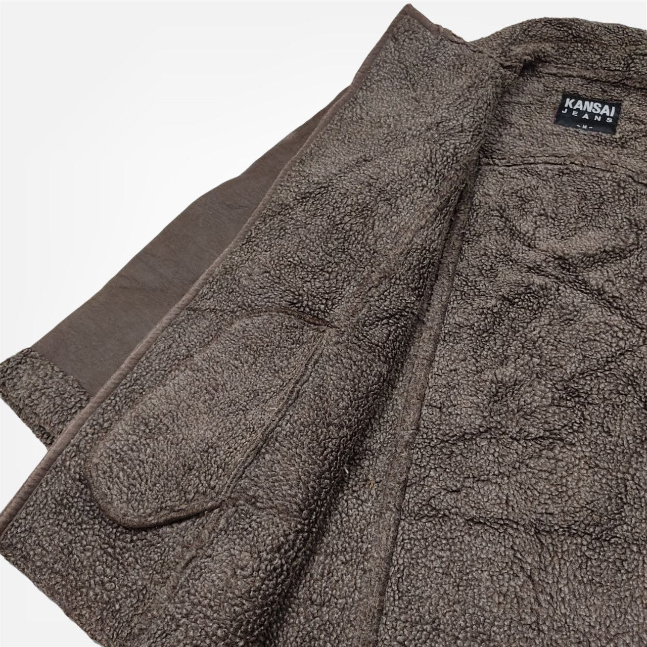 Japanese Brand Kansai Yamamoto Japan Streetwear Sherpa Winter Jacket Coat Size US M / EU 48-50 / 2 - 5 Thumbnail