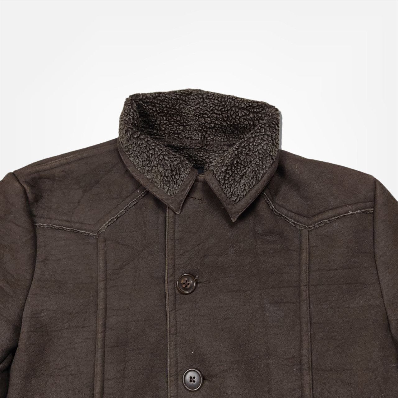 Japanese Brand Kansai Yamamoto Japan Streetwear Sherpa Winter Jacket Coat Size US M / EU 48-50 / 2 - 4 Thumbnail