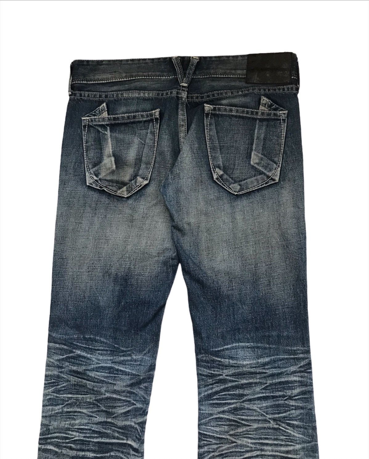 Vanquish VANQUISH FLARE DISTRESSED JEANS Size US 30 / EU 46 - 5 Thumbnail