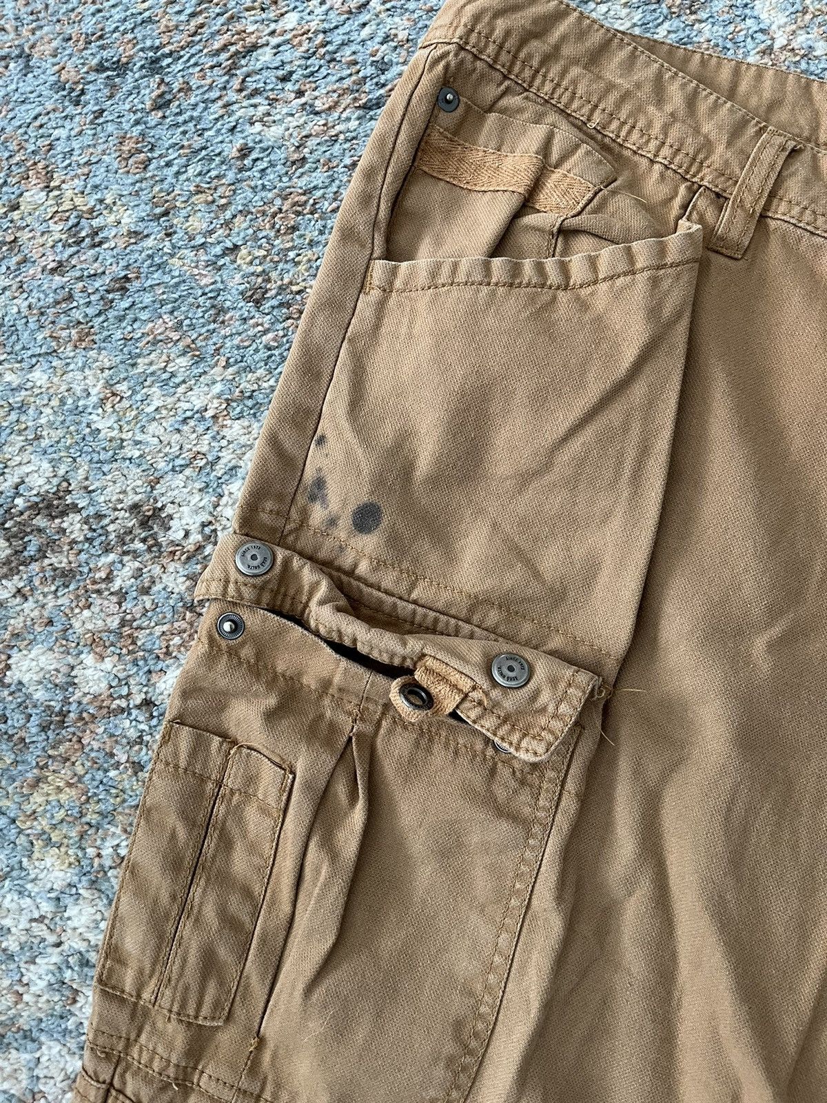 Ecko Unltd. × Vintage VTG Ecko Untold Cargo Military Shorts 42 Yachty Size US 42 / EU 58 - 4 Thumbnail