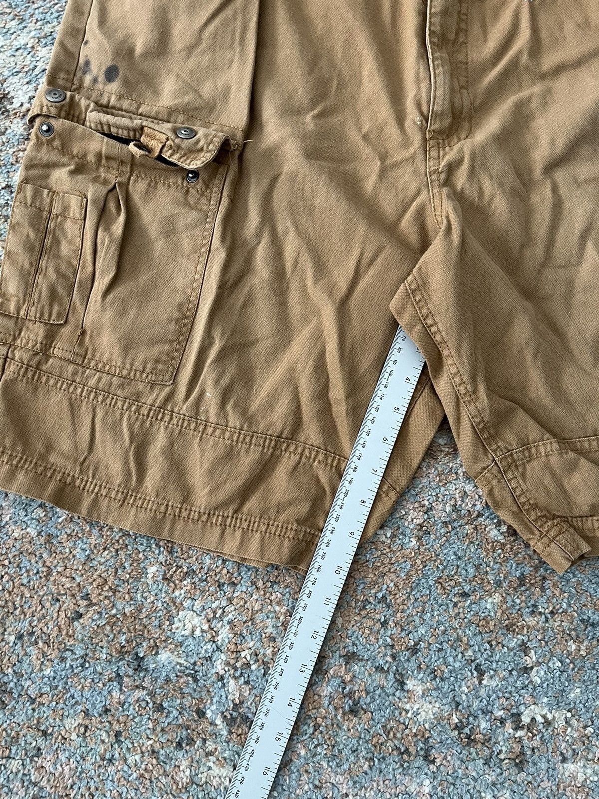 Ecko Unltd. × Vintage VTG Ecko Untold Cargo Military Shorts 42 Yachty Size US 42 / EU 58 - 8 Thumbnail