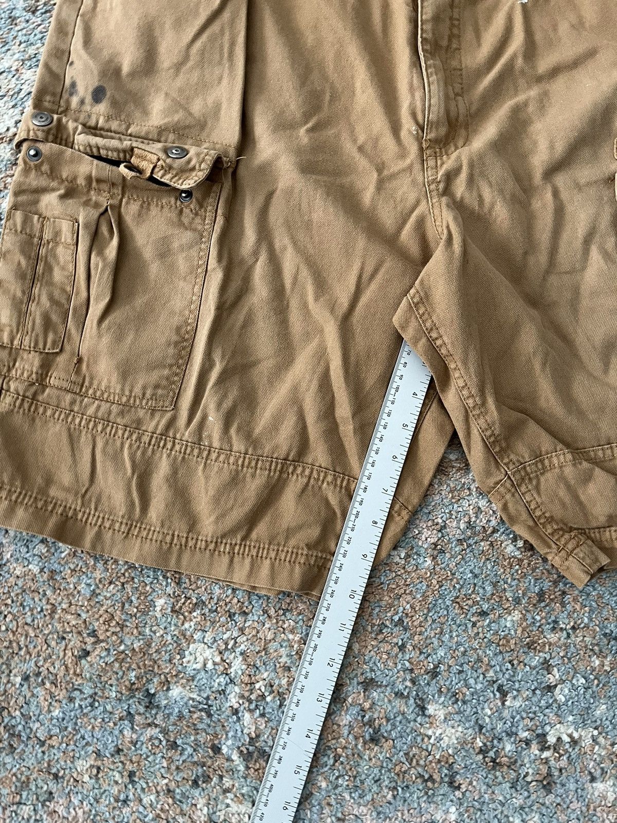 Ecko Unltd. × Vintage VTG Ecko Untold Cargo Military Shorts 42 Yachty Size US 42 / EU 58 - 7 Thumbnail