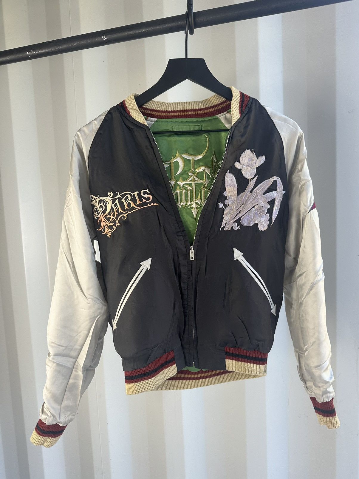 Jean Paul Gaultier Reversible Paris Bomber Jacket Japanese Size US M / EU 48-50 / 2 - 2 Thumbnail