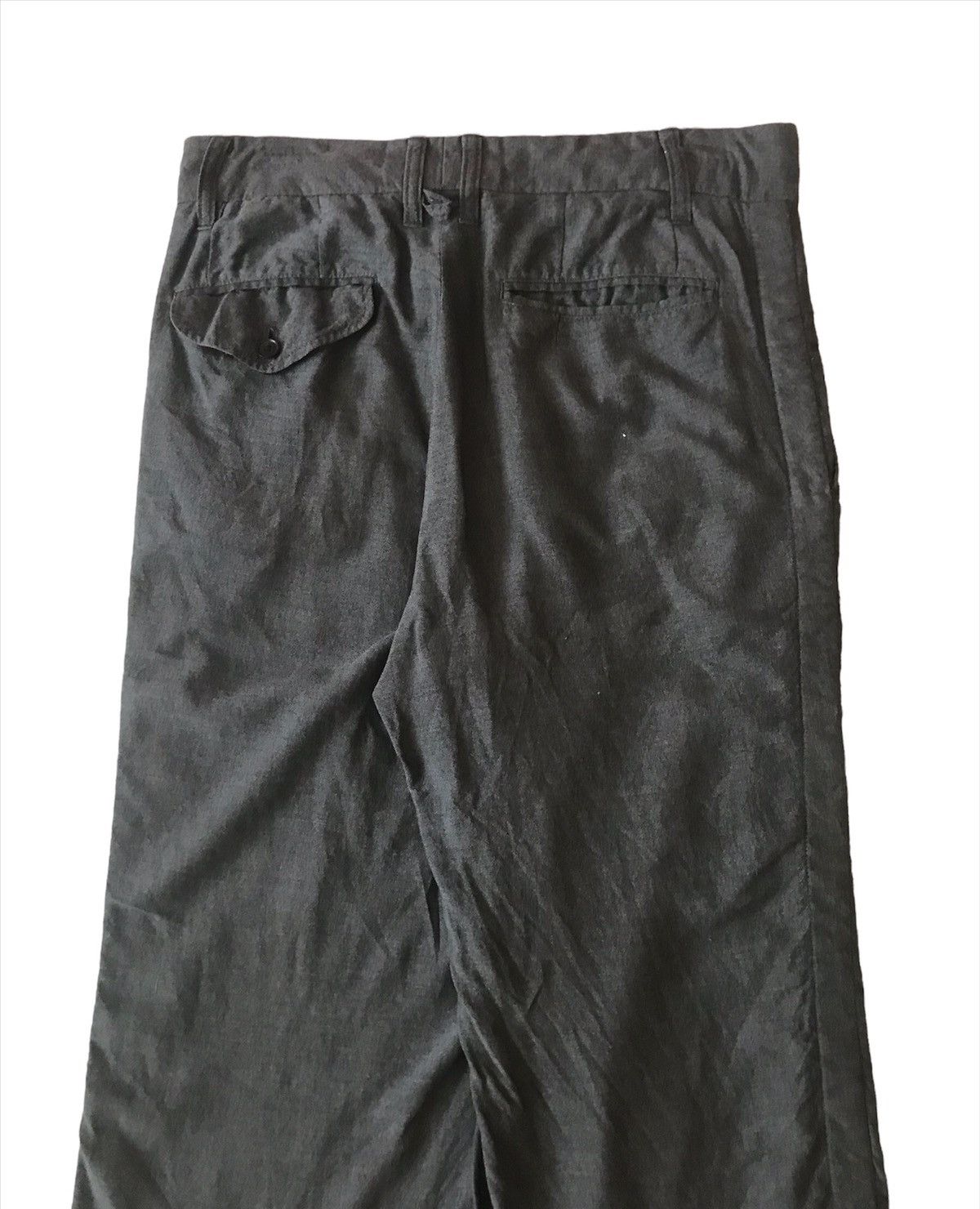 Kolor × Sacai Kolor Baggy Wide Pant Curve Out Wringkle Side Striped Size US 32 / EU 48 - 5 Thumbnail