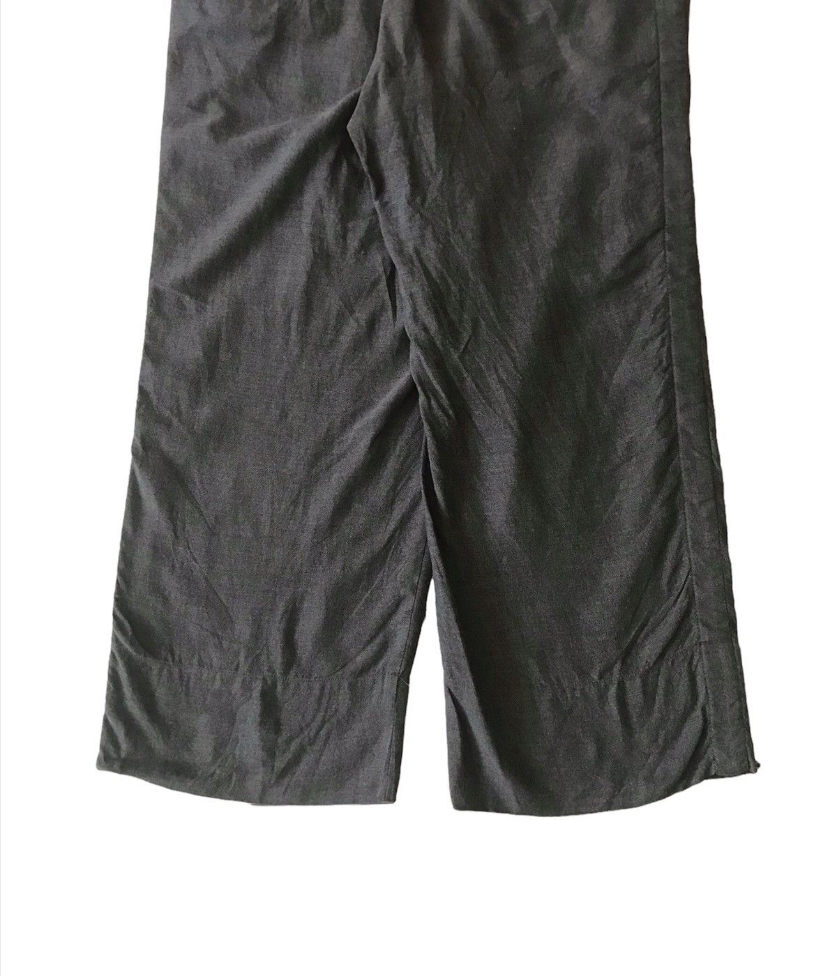 Kolor × Sacai Kolor Baggy Wide Pant Curve Out Wringkle Side Striped Size US 32 / EU 48 - 6 Thumbnail
