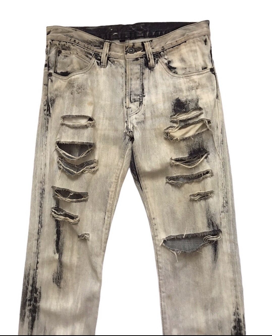Hysteric Glamour 🔥🔥Rare Item🔥🔥Shama Tokyo Japan Distressed Pants Size US 32 / EU 48 - 2 Thumbnail