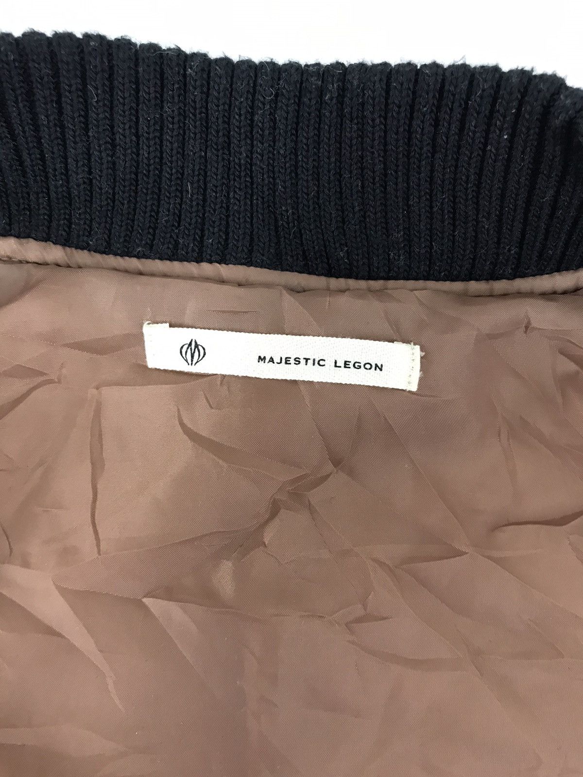 Majestic Majestic Legon Simple Varsity Jacket Wool Quilted Inner Size S / US 4 / IT 40 - 5 Thumbnail