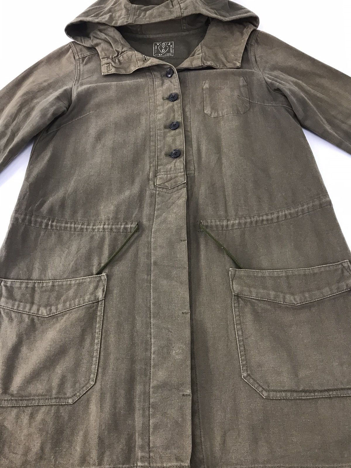 Japanese Brand × Vintage VDJ A84 Hoodies Khakis Jacket Japanese Brand Design Size US M / EU 48-50 / 2 - 3 Thumbnail