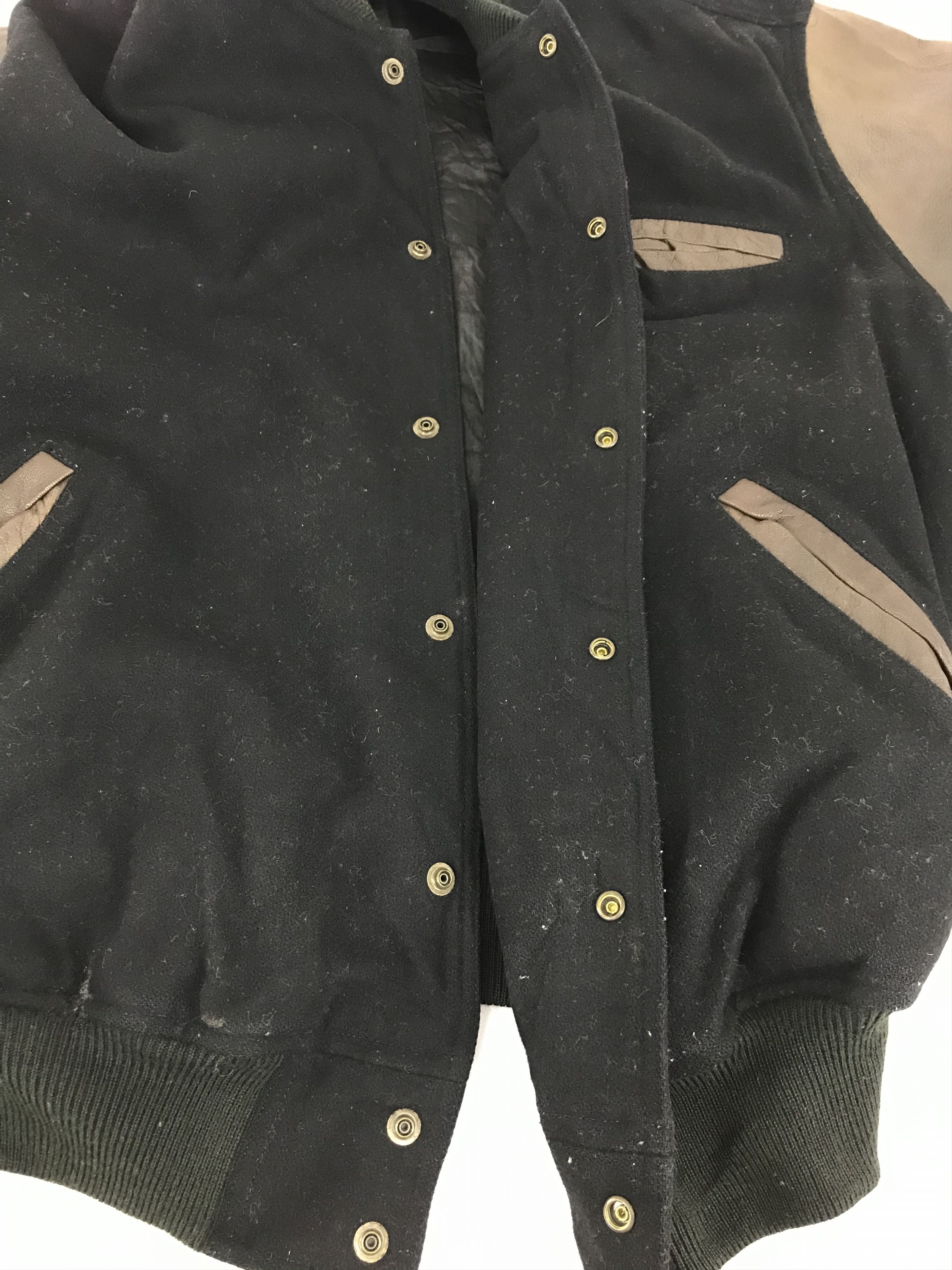 BIGI × Japanese Brand Just Bigi Champion VS Chalenger Varsity Leather Jacket Size US L / EU 52-54 / 3 - 4 Thumbnail