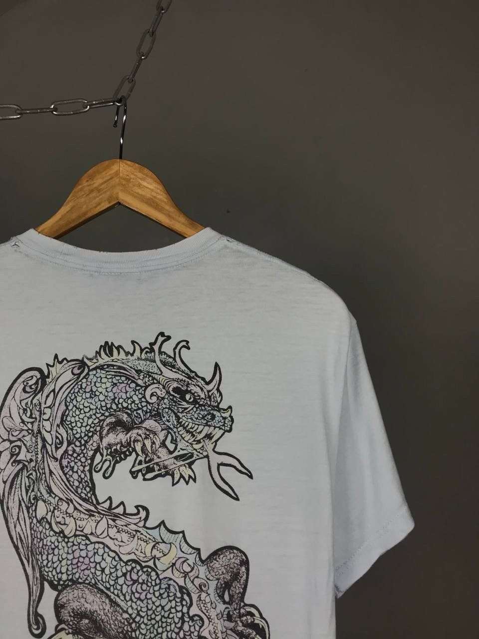 Stussy Stussy dragon Japanese brand streetwear overprinted tee Size US M / EU 48-50 / 2 - 7 Thumbnail