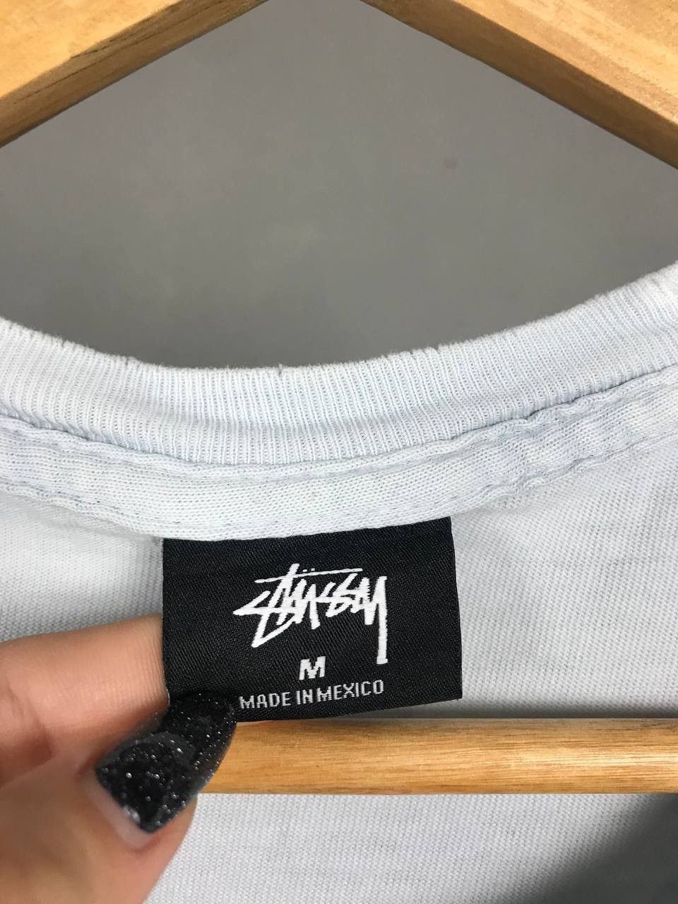 Stussy Stussy dragon Japanese brand streetwear overprinted tee Size US M / EU 48-50 / 2 - 5 Thumbnail