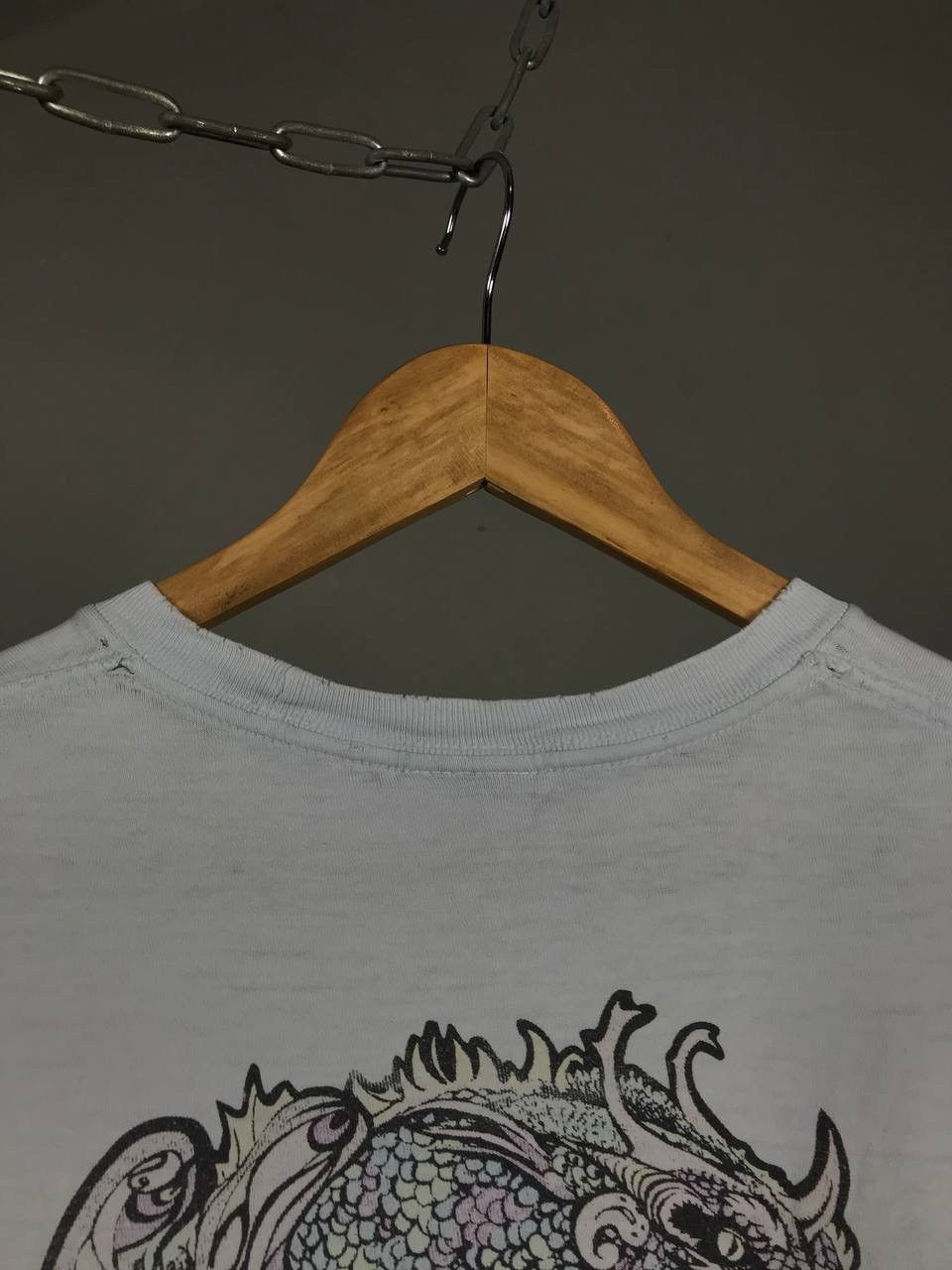 Stussy Stussy dragon Japanese brand streetwear overprinted tee Size US M / EU 48-50 / 2 - 8 Thumbnail