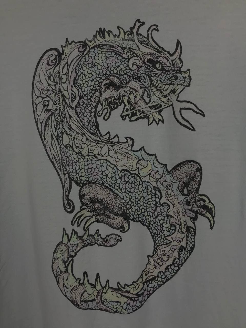 Stussy Stussy dragon Japanese brand streetwear overprinted tee Size US M / EU 48-50 / 2 - 6 Thumbnail