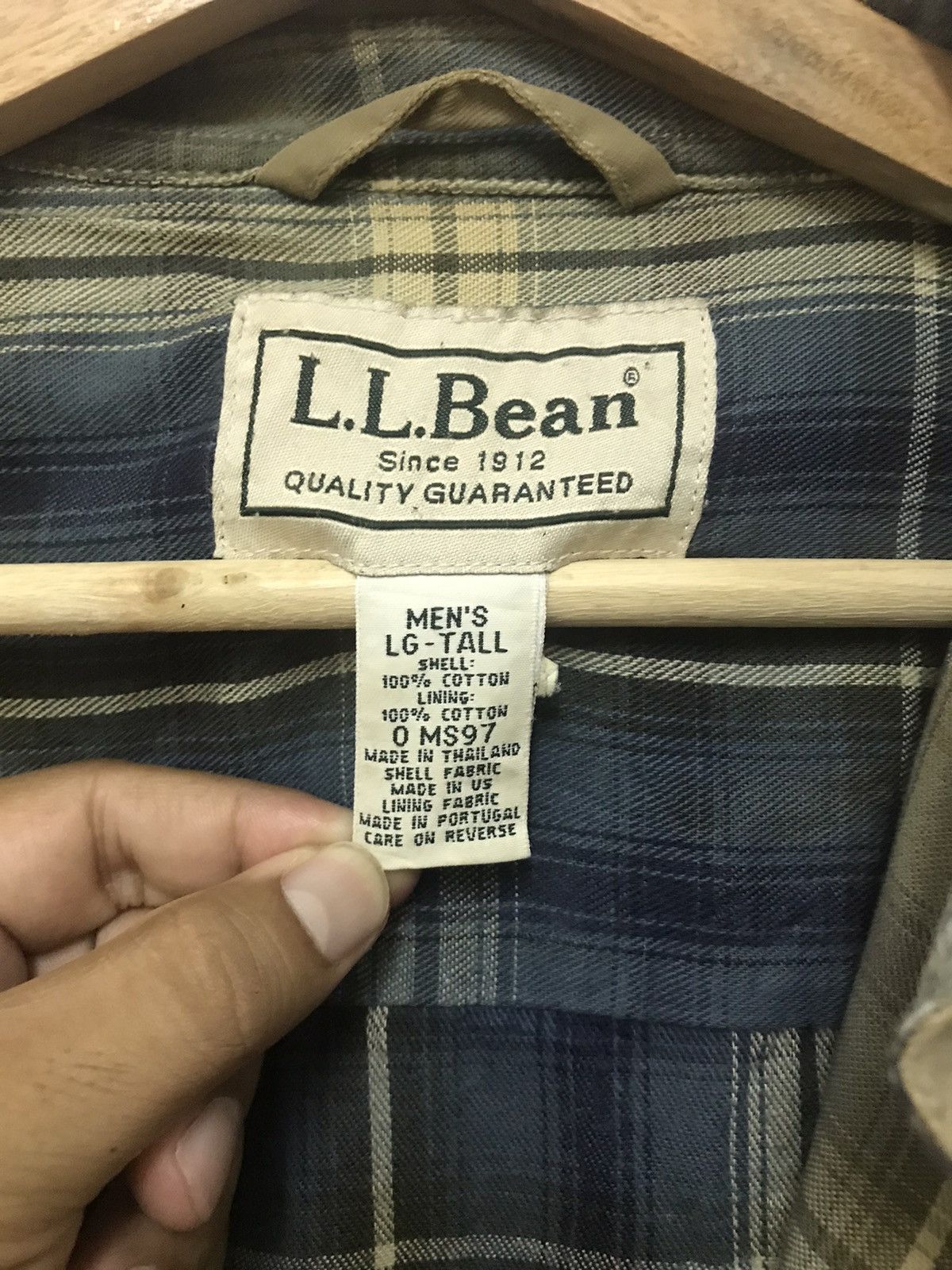 Designer × Japanese Brand × L.L. Bean L.L. BEAN Button Up Long Sleeve Jacket Size US L / EU 52-54 / 3 - 9 Thumbnail