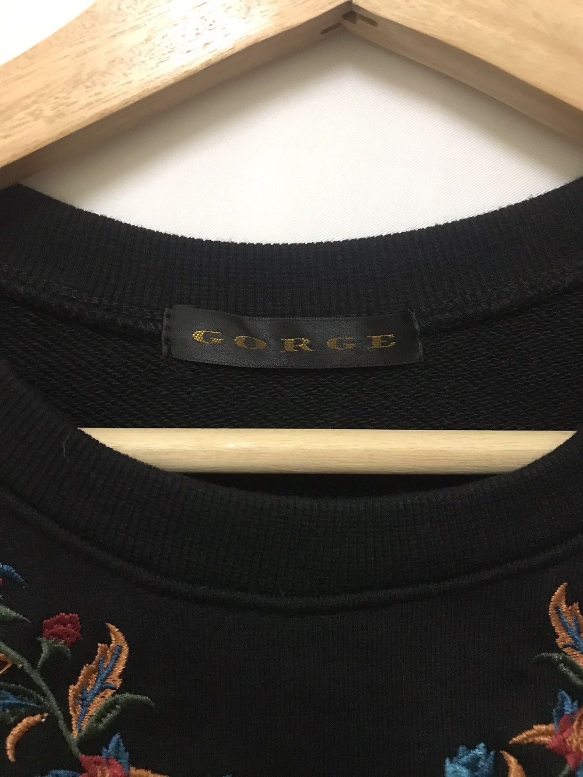 Japanese Brand Gorge Sweatshirt Flowers Nice Design Size US S / EU 44-46 / 1 - 4 Thumbnail