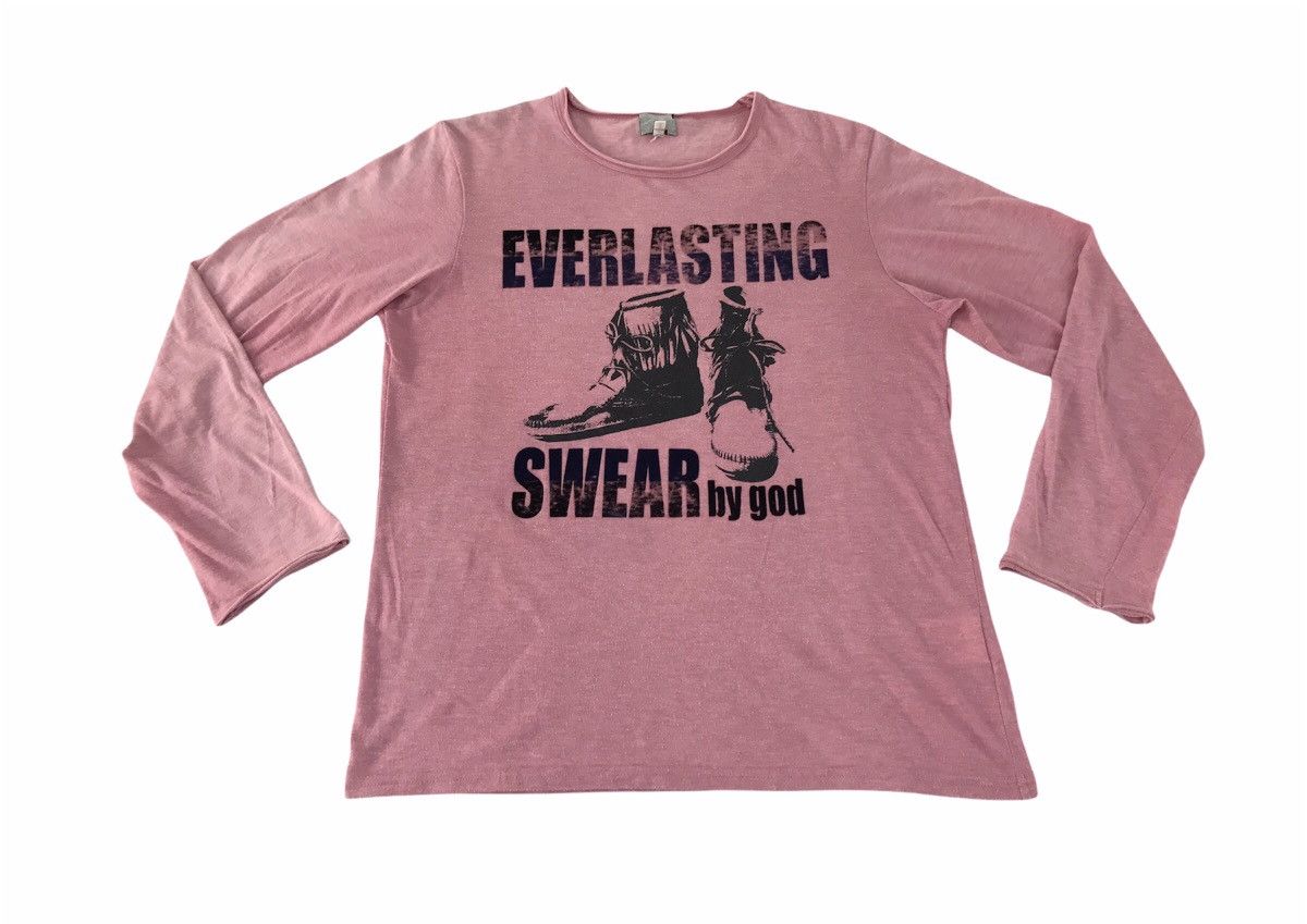 Japanese Brand × Takeo Kikuchi TK Takeo Kikuchi Everlasting Swear Long Sleeve Tee Printed Size M / US 6-8 / IT 42-44 - 1 Thumbnail