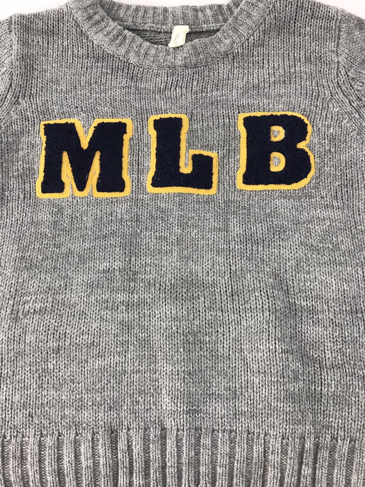 MLB × Sports Specialties Creer MLB Knit Sweatshirt Spell Out Unisex Winter Wear Size S / US 4 / IT 40 - 2 Thumbnail