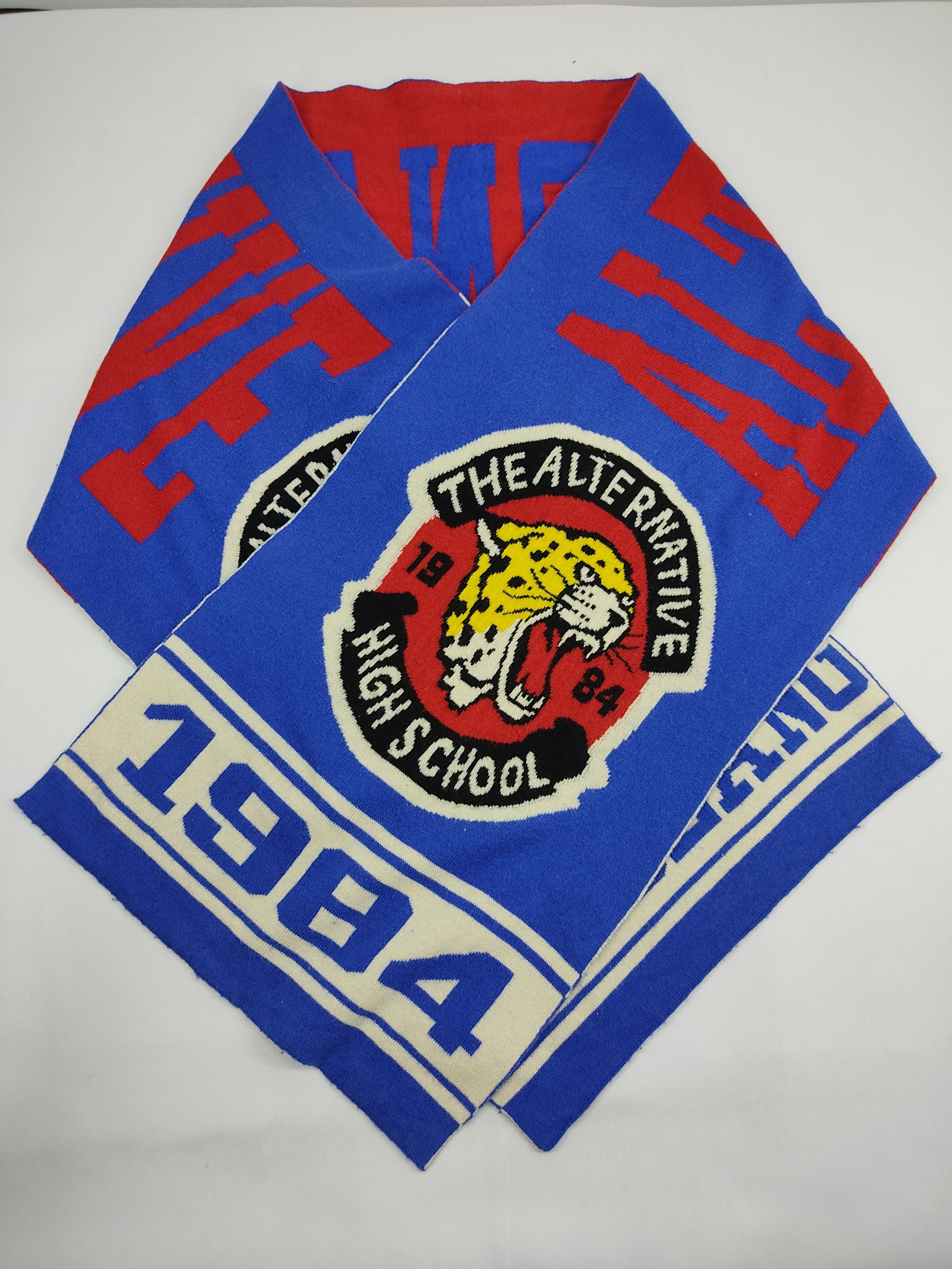 Japanese Brand Rna Slang The Alternative High School 1984 Tiger Big Logo Size ONE SIZE - 1 Thumbnail