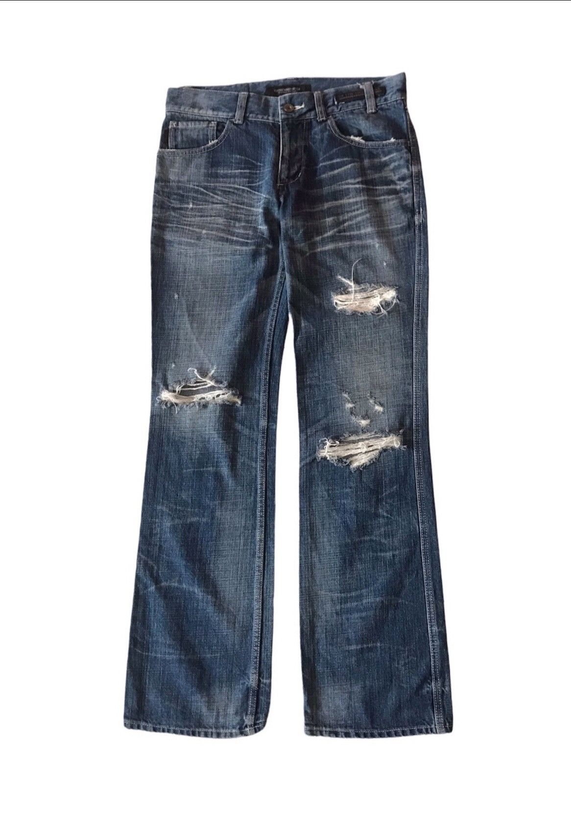 Beauty Beast × Hysteric Glamour × Japanese Brand OF THE NEIGE STYLE DISTRESSED STYLE JEANS Size US 32 / EU 48 - 1 Thumbnail