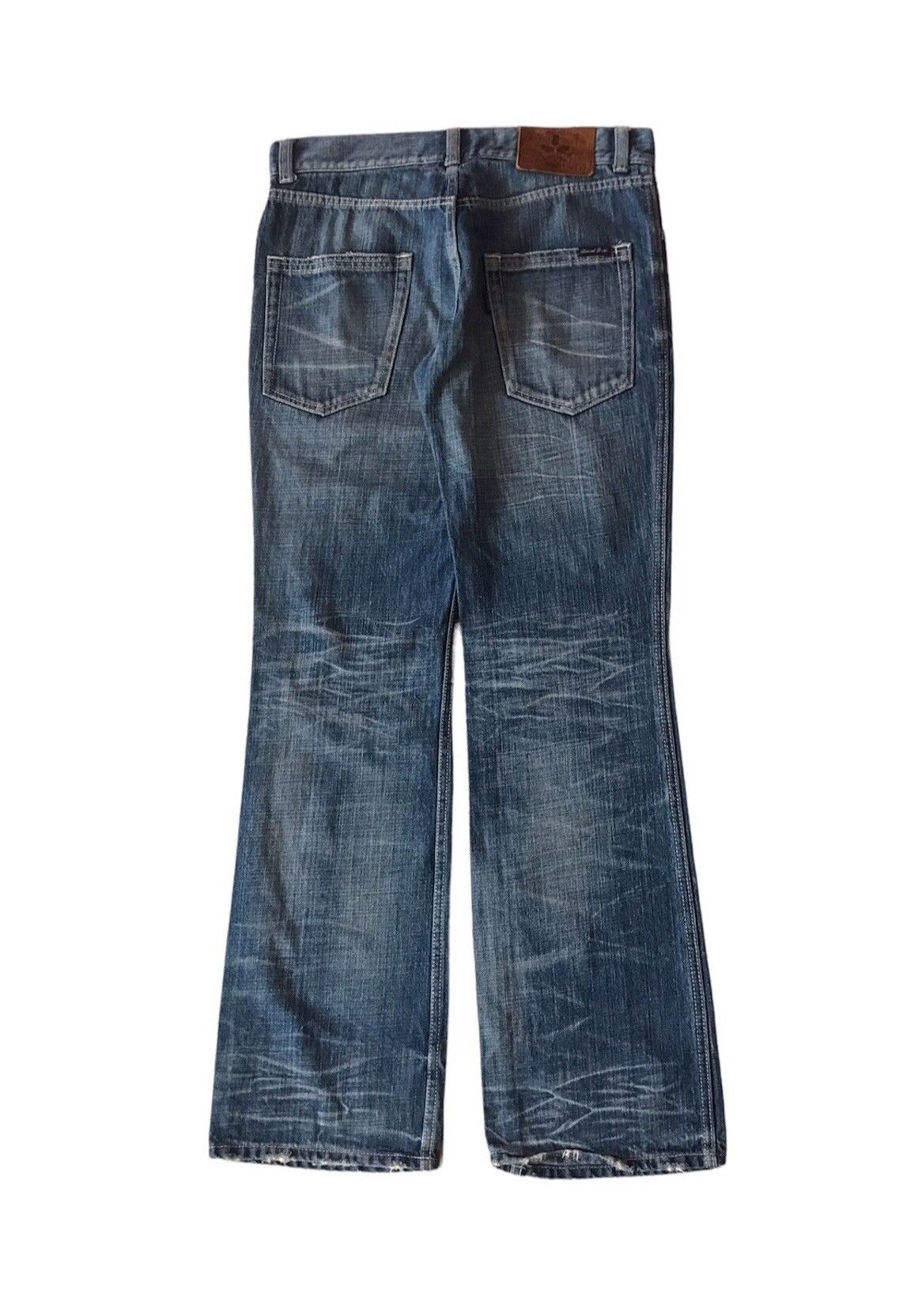 Beauty Beast × Hysteric Glamour × Japanese Brand OF THE NEIGE STYLE DISTRESSED STYLE JEANS Size US 32 / EU 48 - 4 Thumbnail